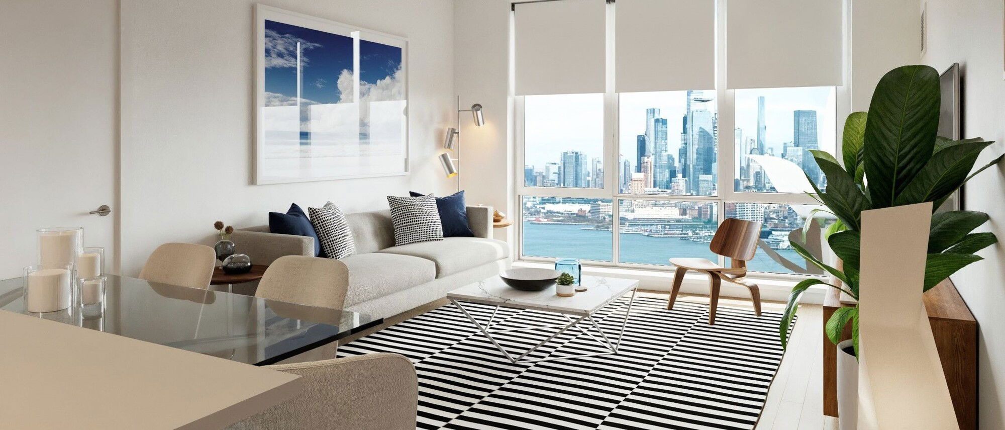 High End Apartment Transformation by top Hamptons interior designers