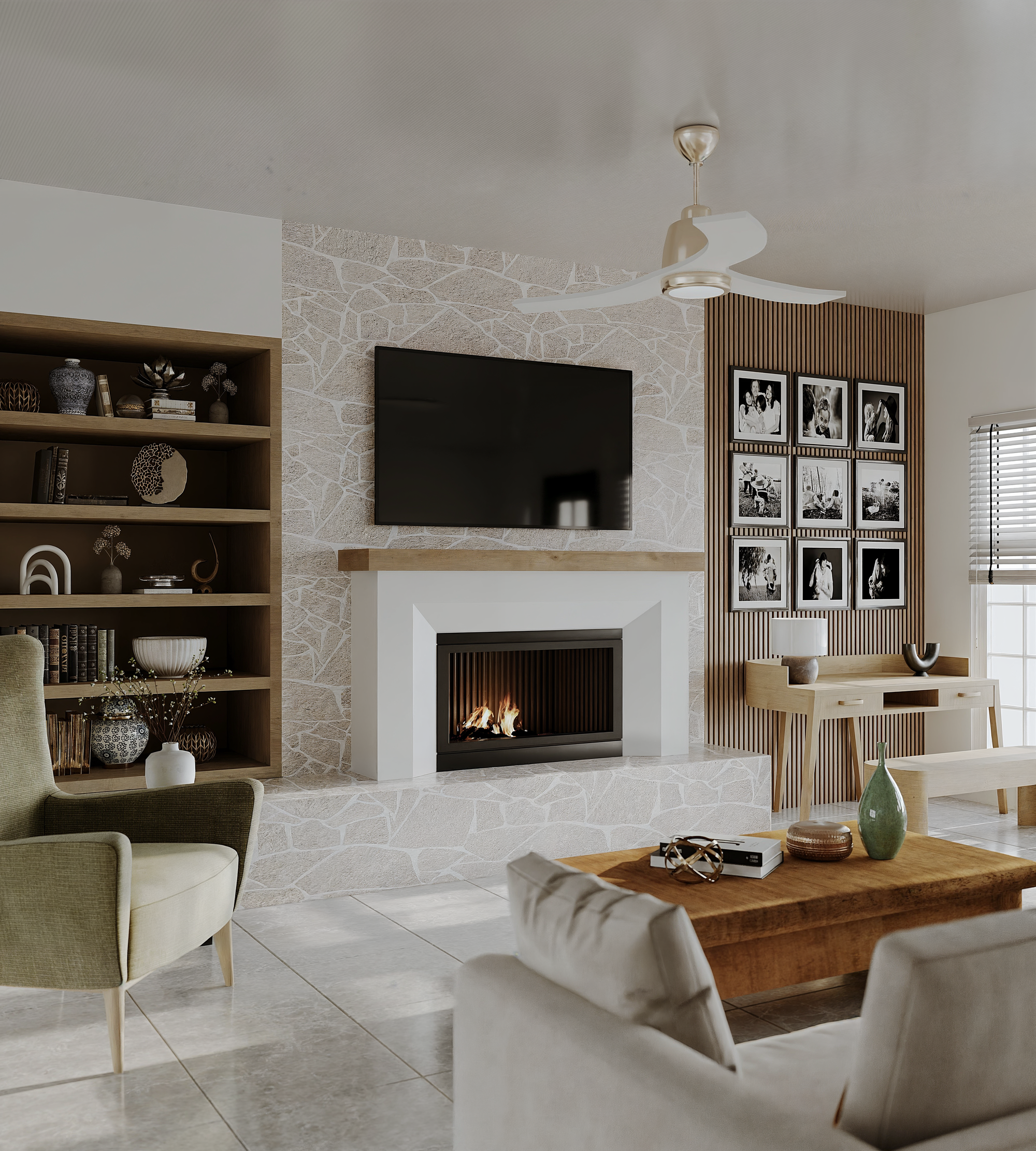 Online Designer Living Room 3D Model 5