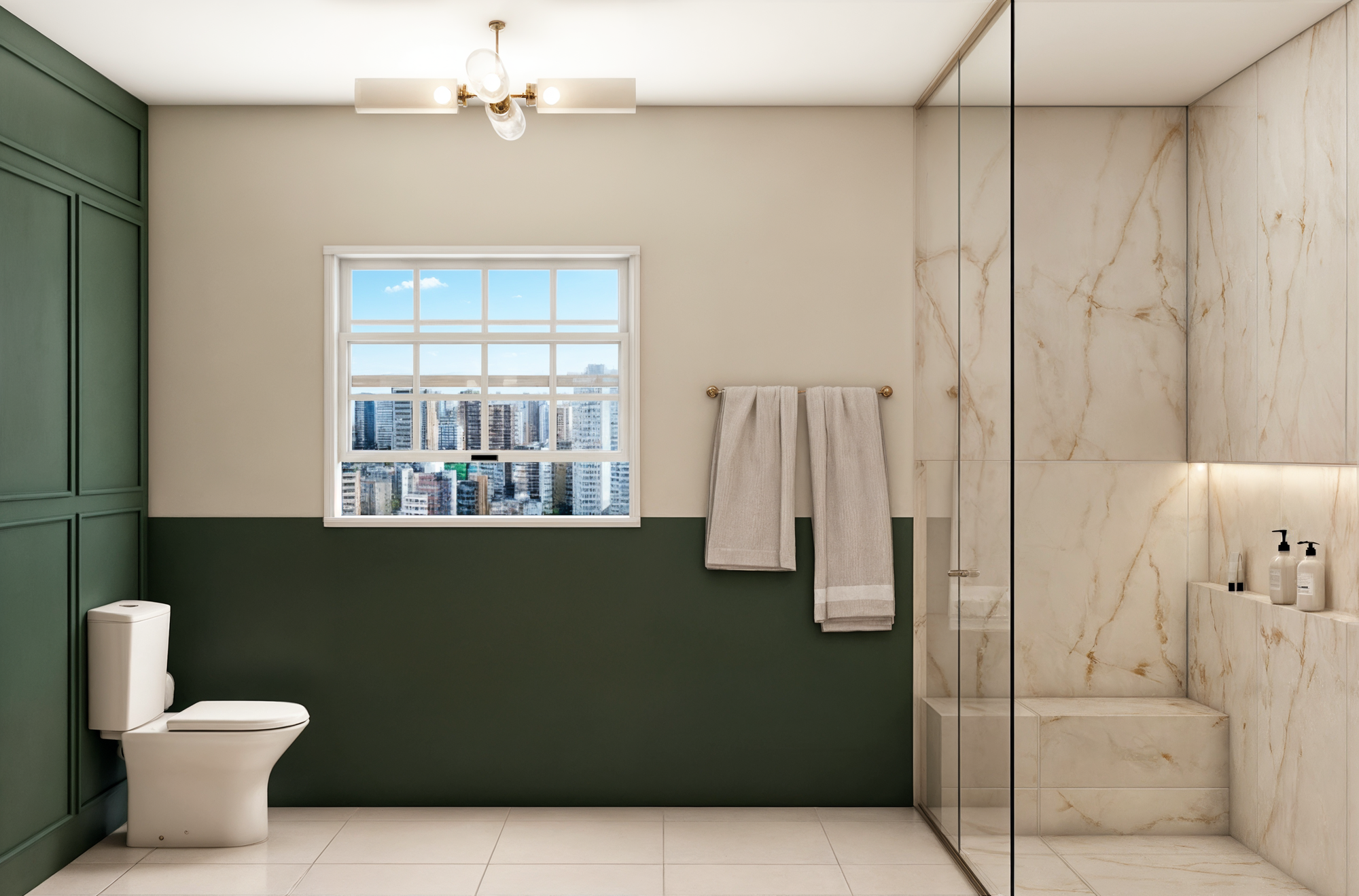 Online Designer Bathroom 3D Model 3