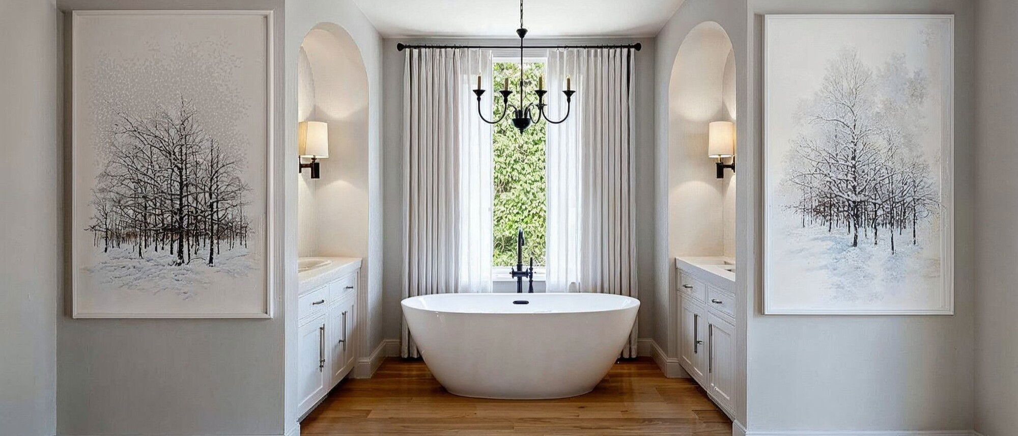 Rustic Modern Tudor Remodel with Wood Finishes- Before Photo