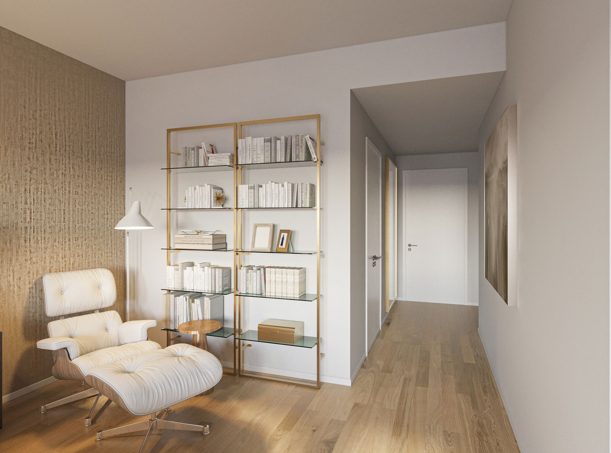 Online Designer Bedroom 3D Model 3