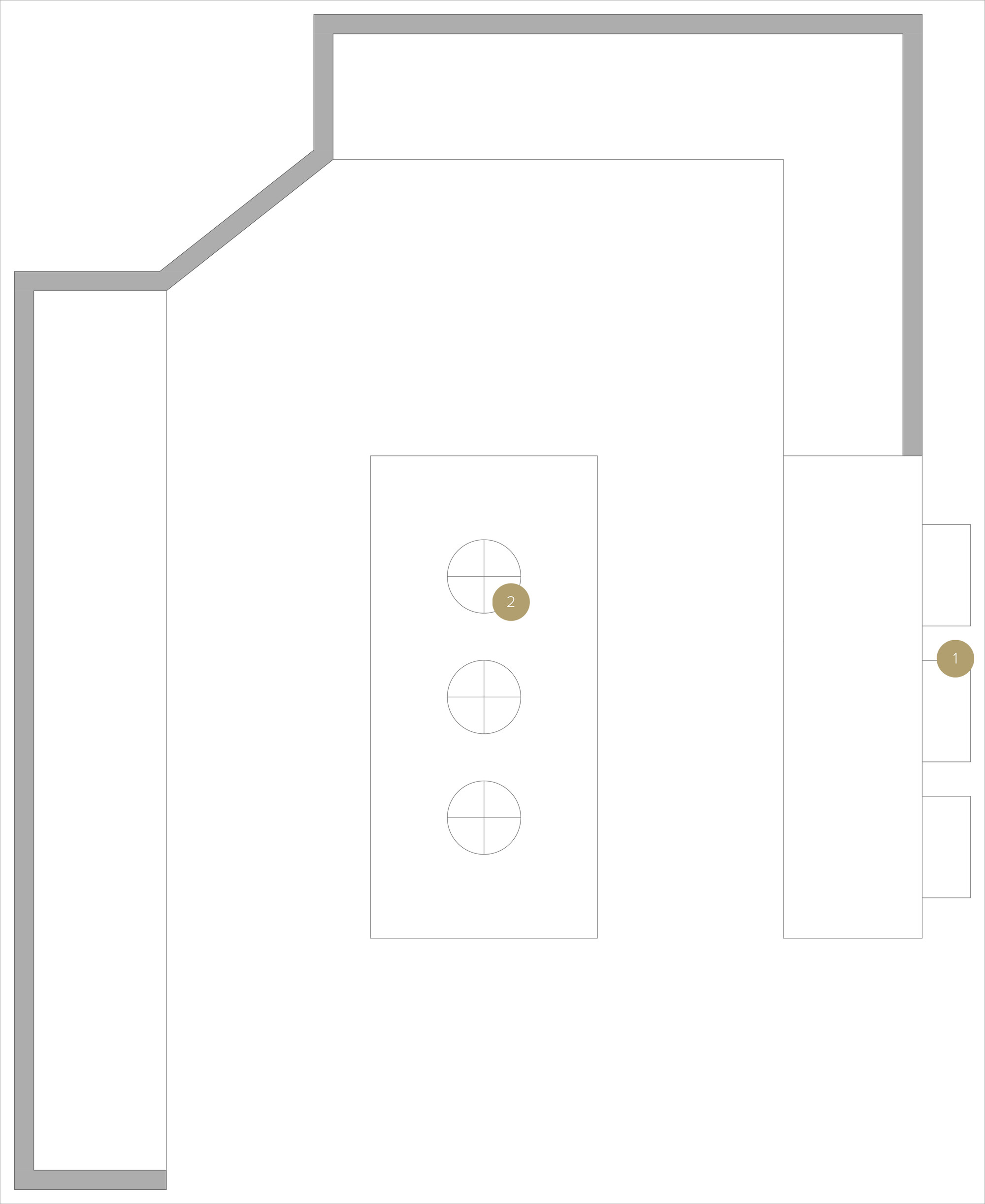Online Designer Kitchen Floorplan