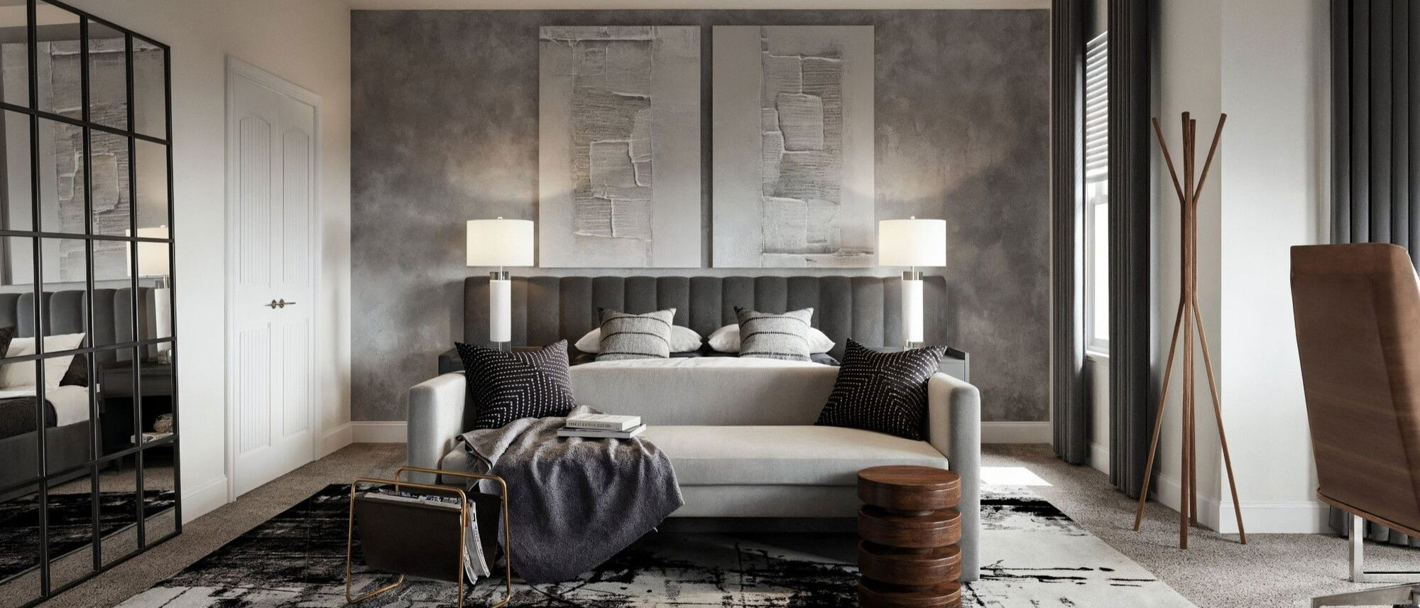 Modern & Sophisticated Home Design by affordable Round Rock interior designers