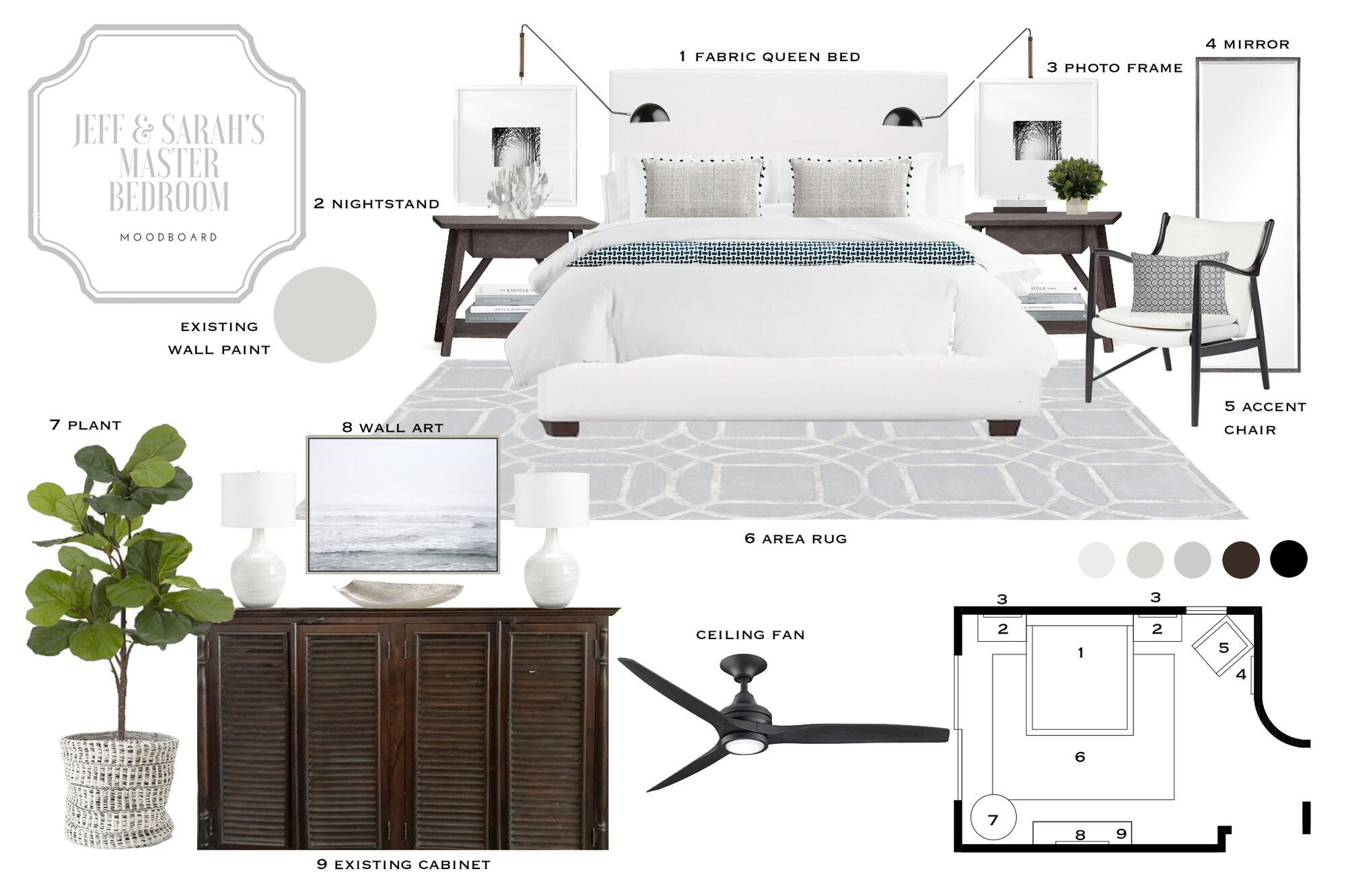Ideas de diseño interior de dormitorio en línea