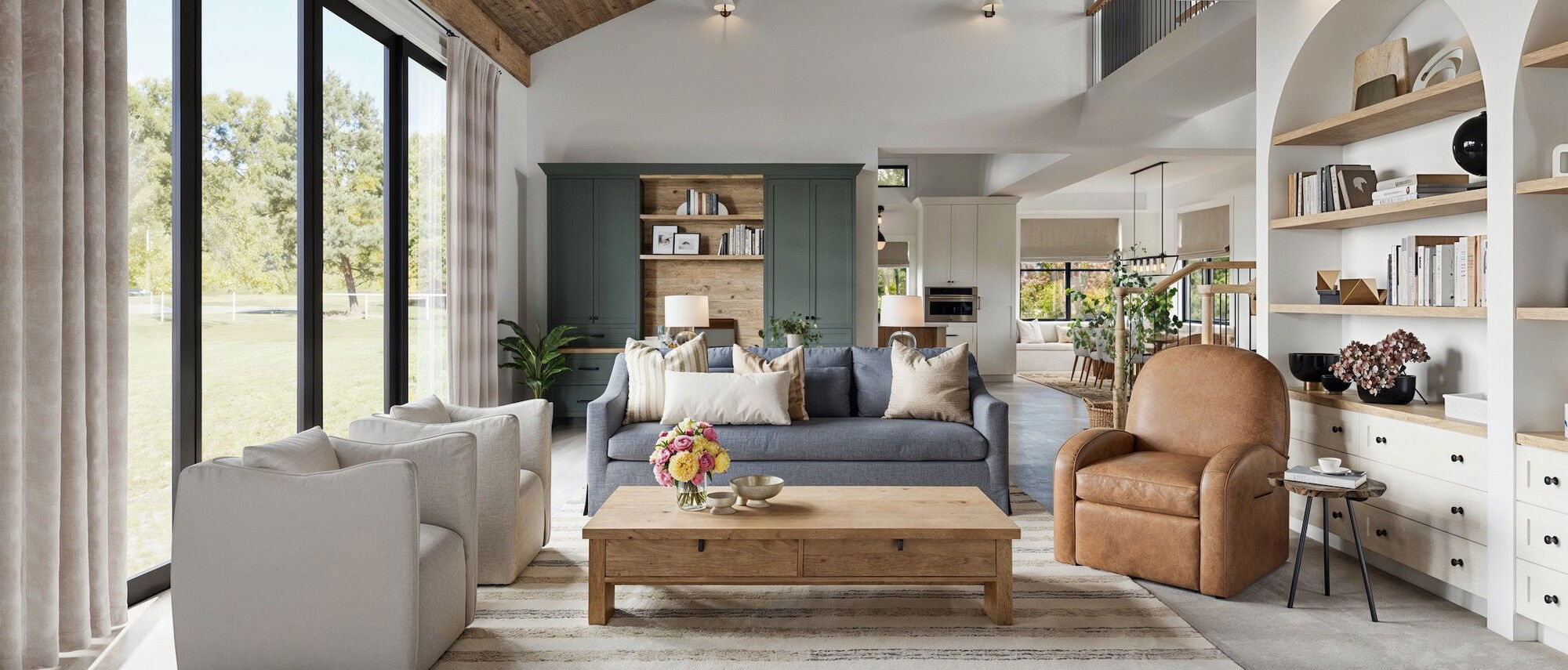 French Cottage Home Renovation by interior designers in Mobile, Alabama