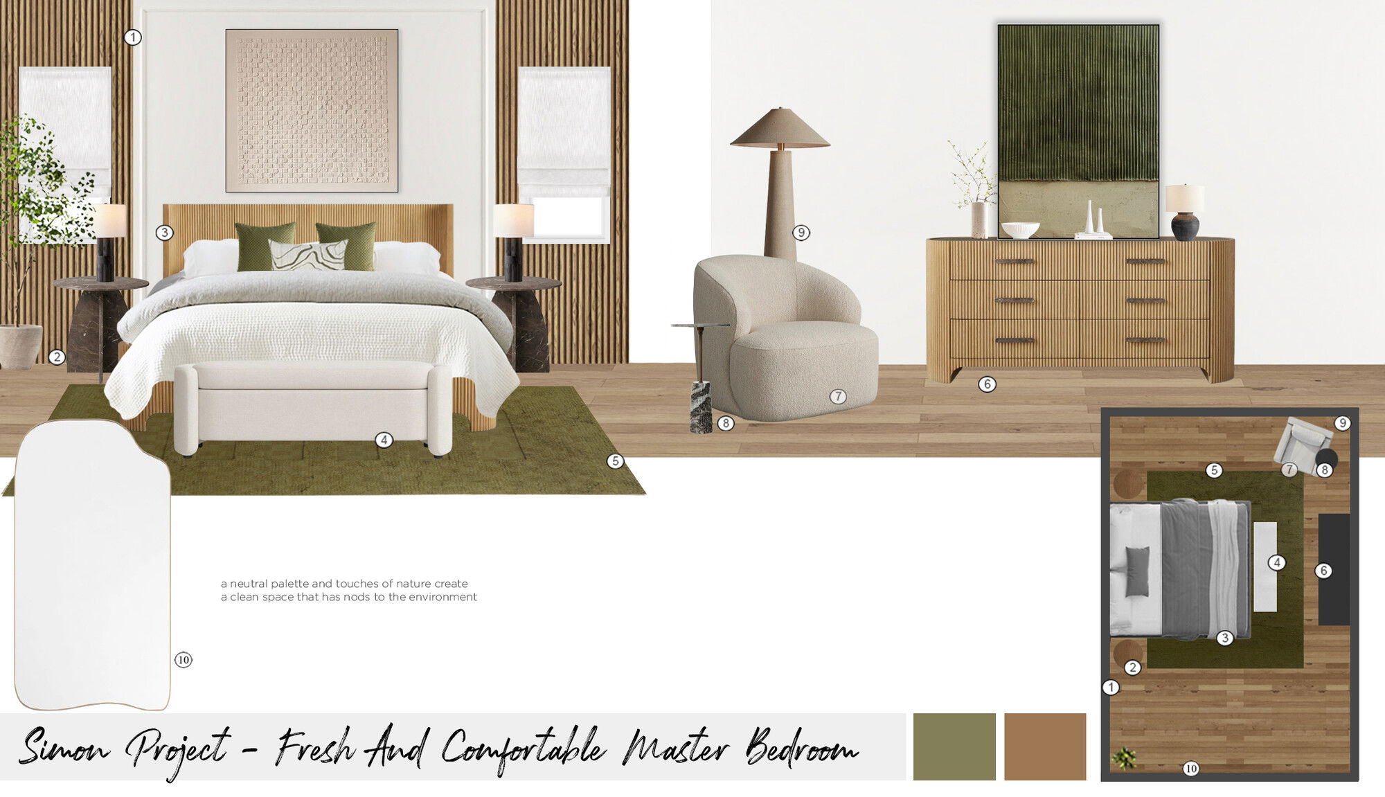 Ideas de diseño interior de dormitorio en línea