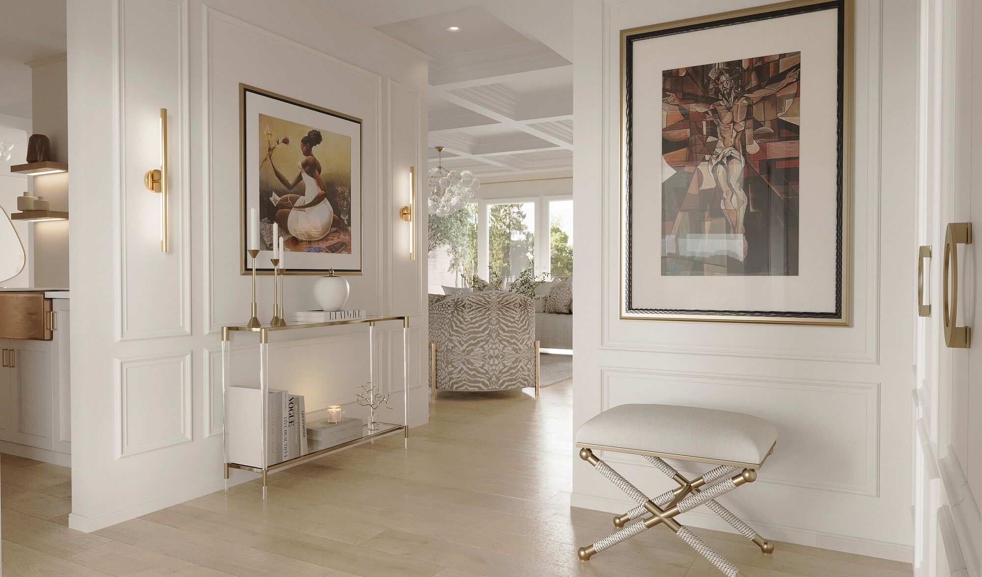 Online Designer Hallway/Entry 3D Model 4