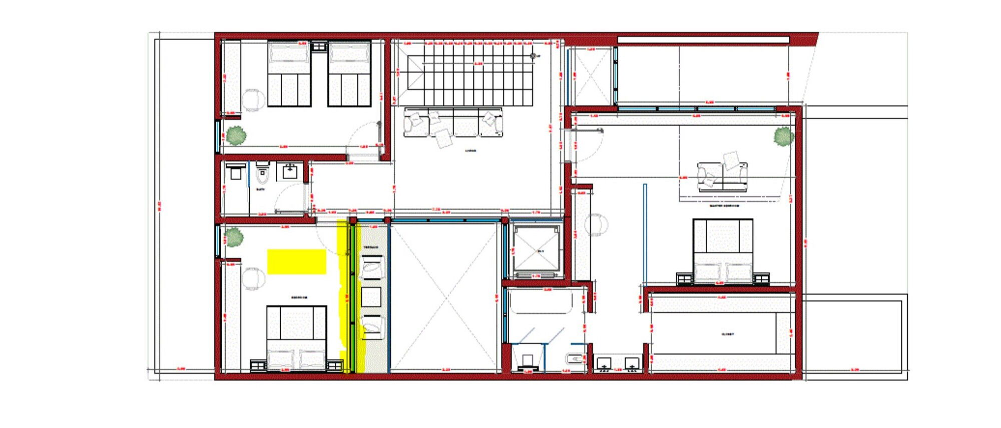 Fresh Comfortable & Inviting Modern Home Design- Before Photo