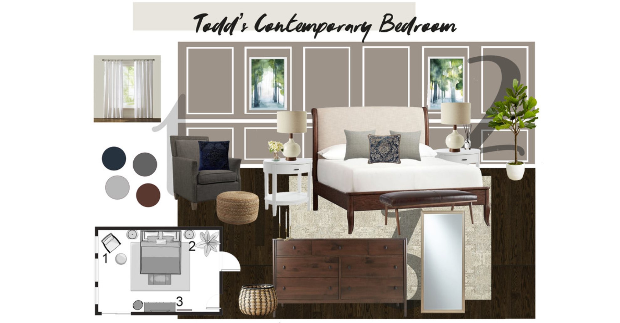 Online Bedroom Design interior design samples 4