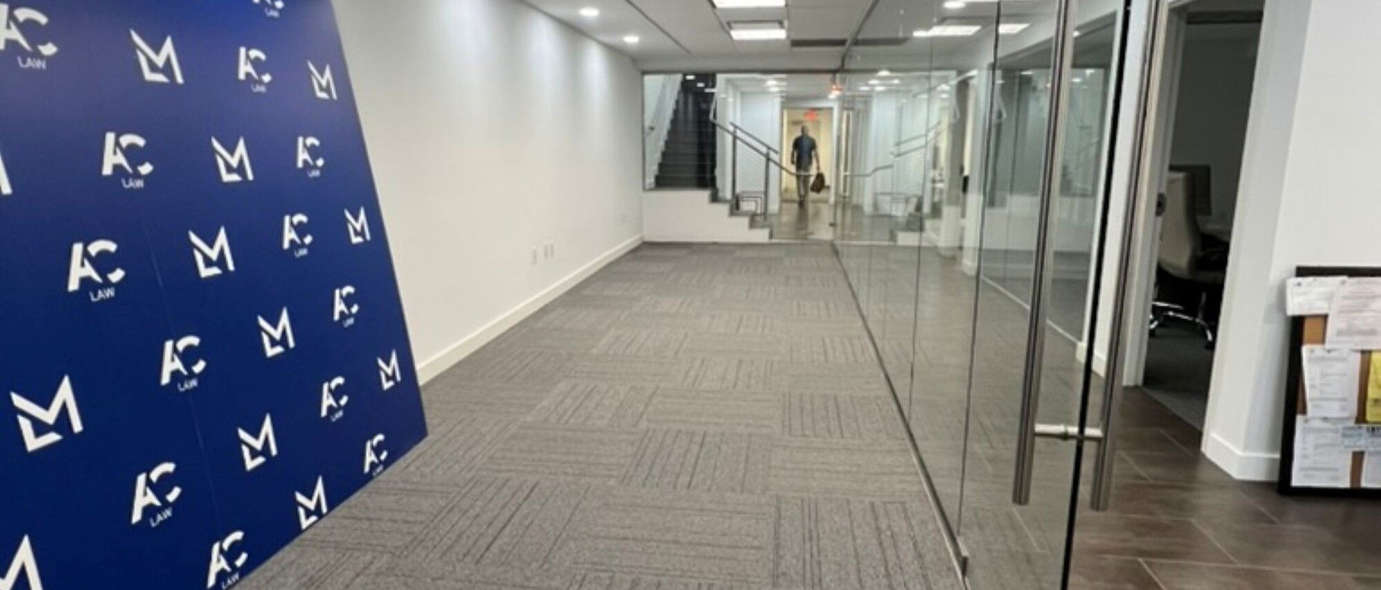 Modern & Elegant Commercial Conference Room- Before Photo