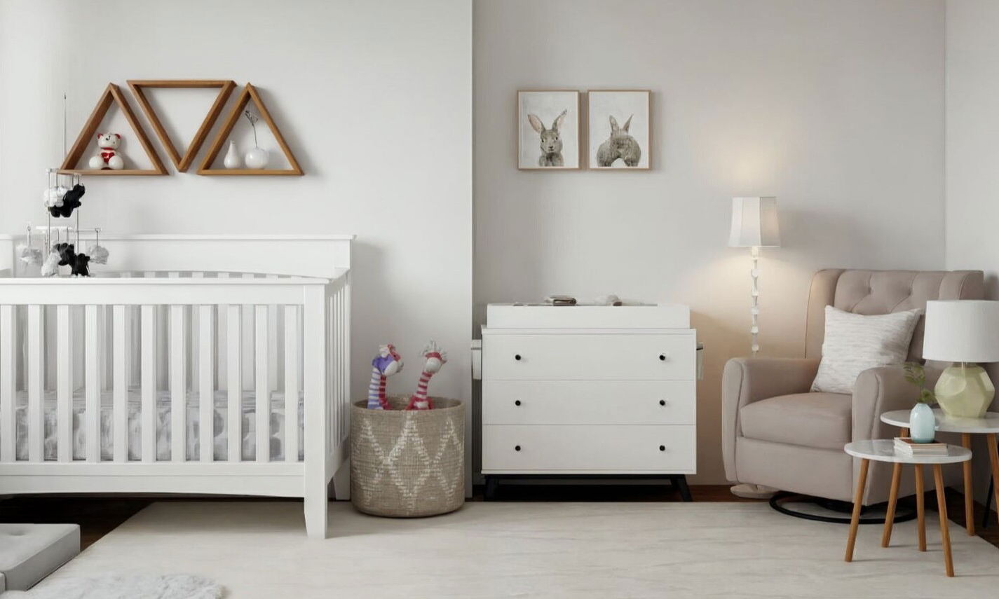 Soft Neutral Nursery Design