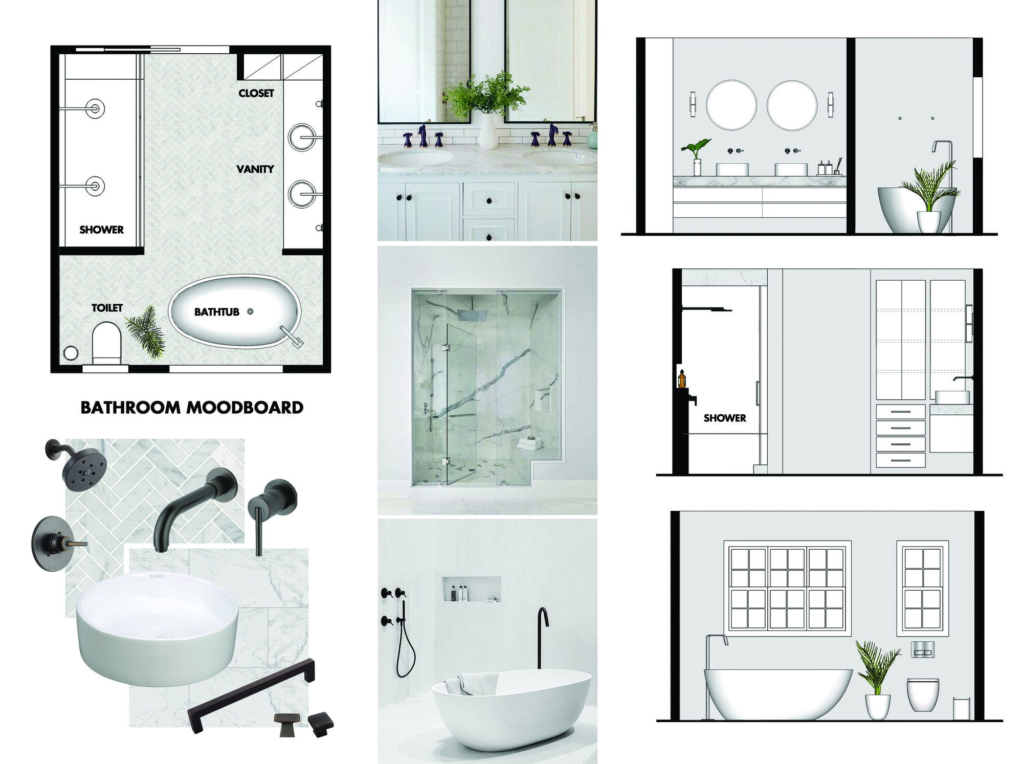 Ideas de Diseño de Interiores para Baños en Línea