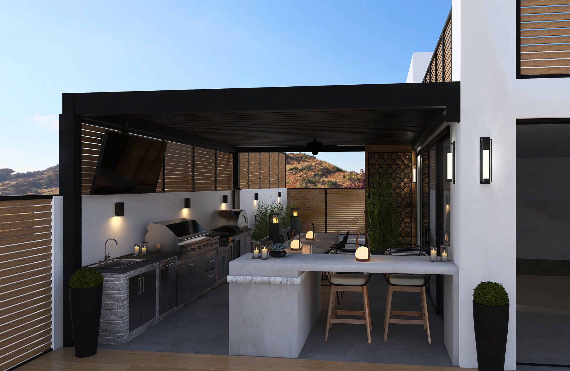 Modelo 3D de Patio de Diseñador Online 1