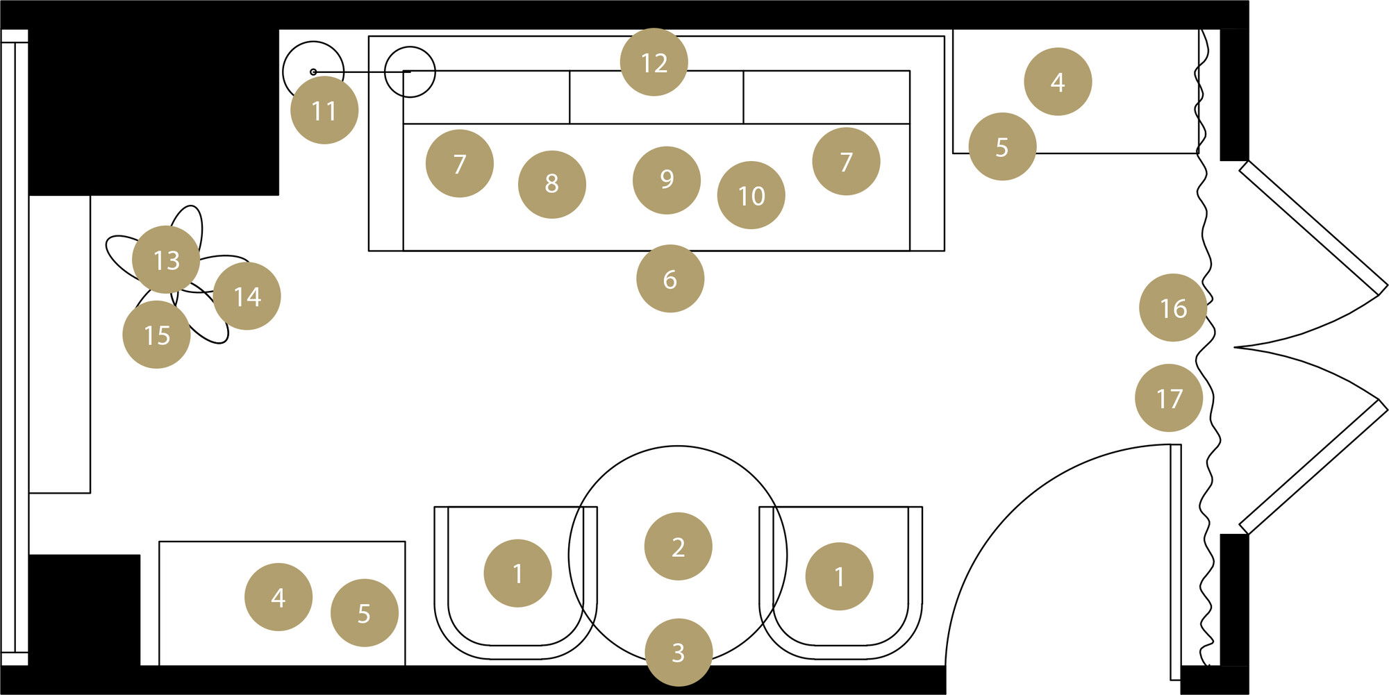 Online Designer Business/Office Floorplan