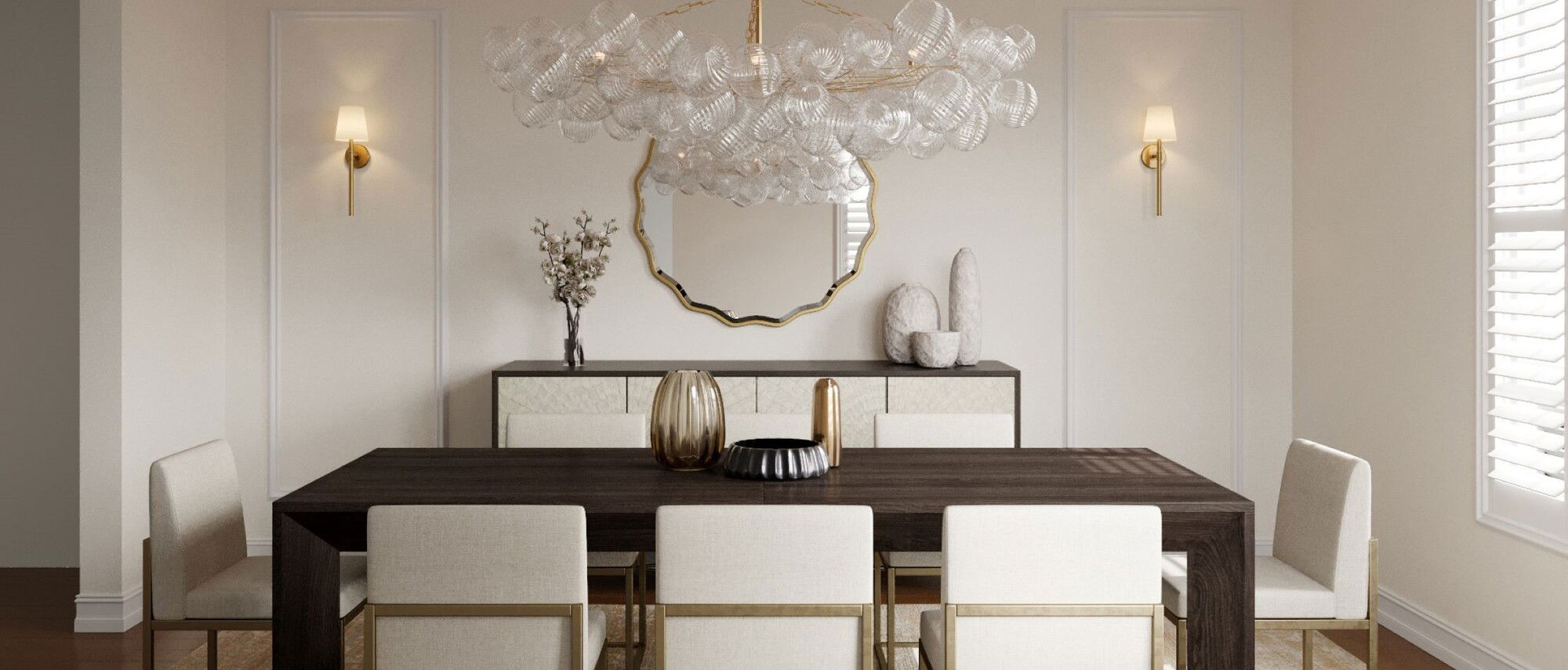 Diseño de Hogar Elegante y Elevado por diseñadores de interiores asequibles de Palm Bay