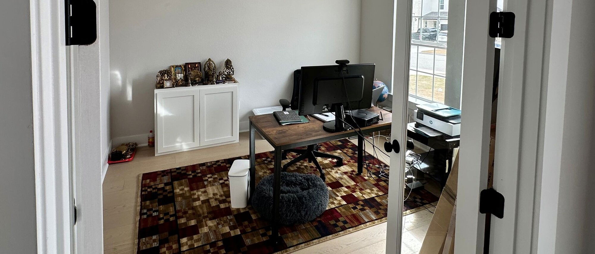 Timeless Modern Home Office Renovation- Before Photo