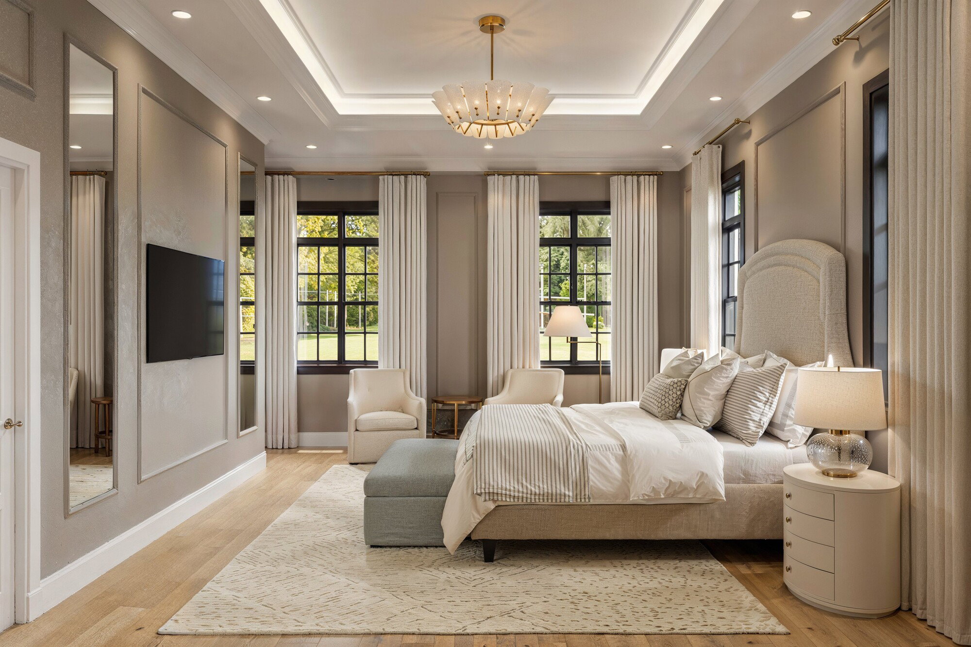 Online Designer Bedroom 3D Model thumbnail2