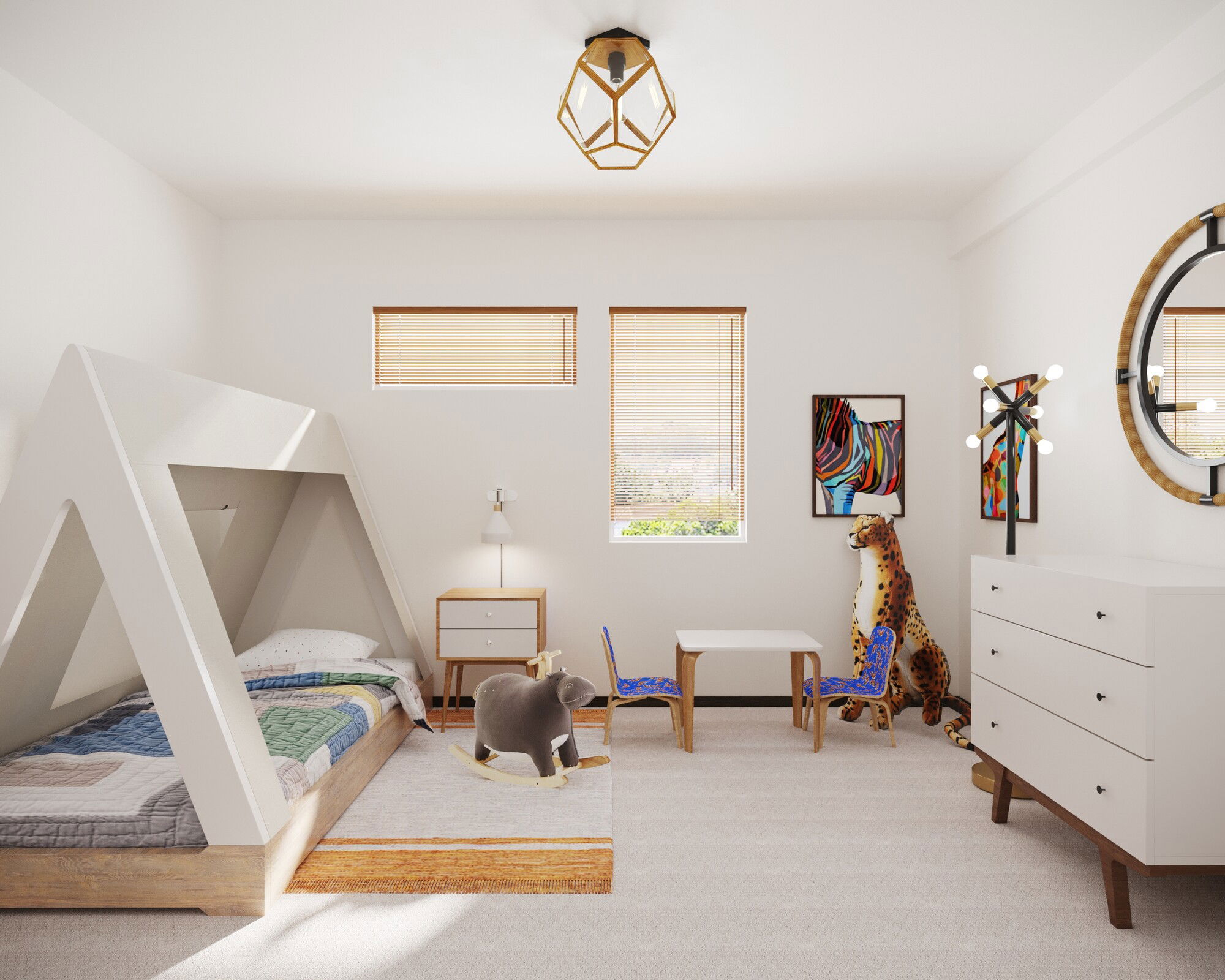 Online Designer Nursery 3D Model 1