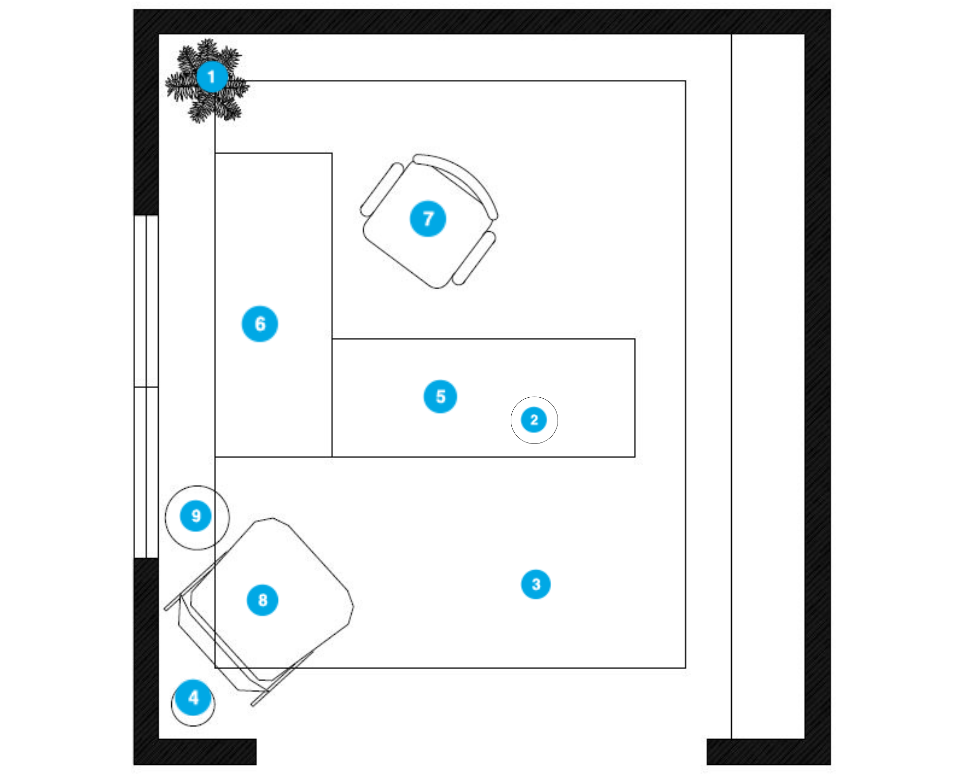 Online Designer Home/Small Office Floorplan