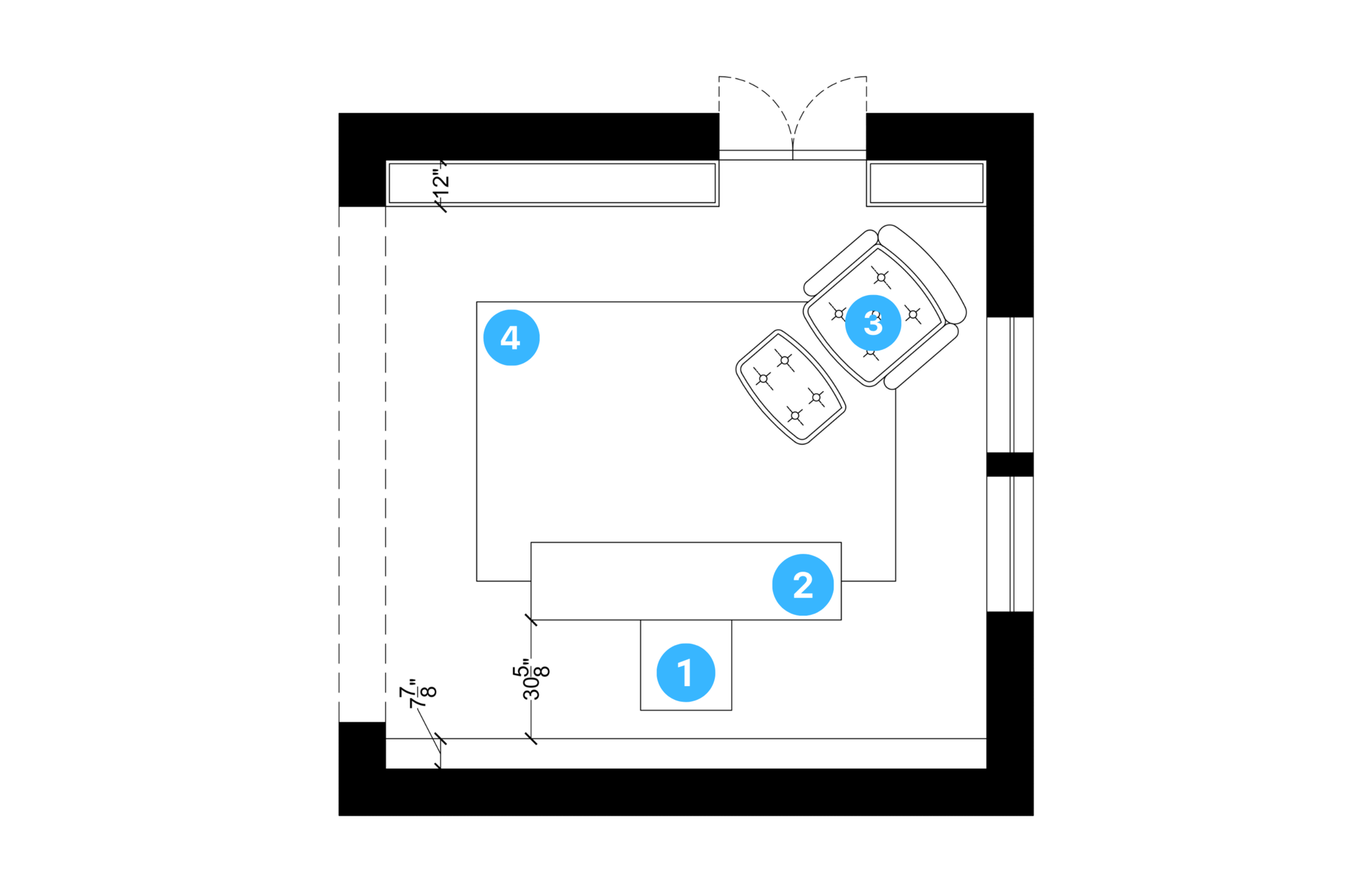 Online Designer Home/Small Office Floorplan