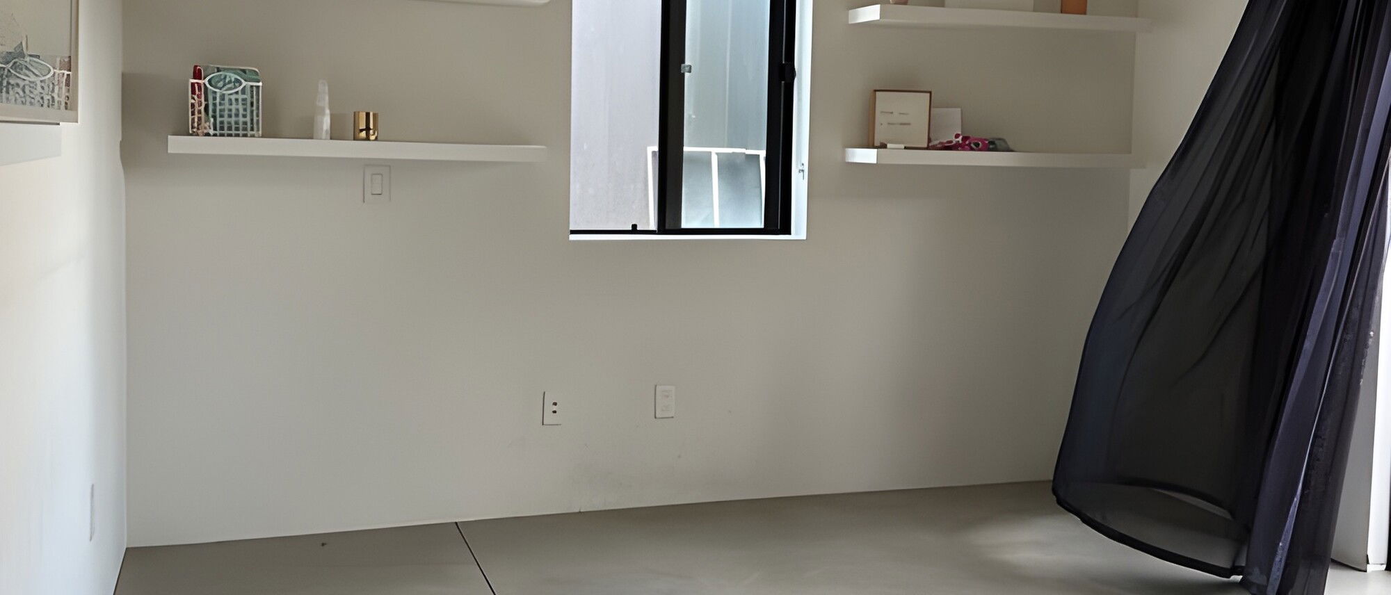 Urban Sophisticated Home Office Design- Before Photo