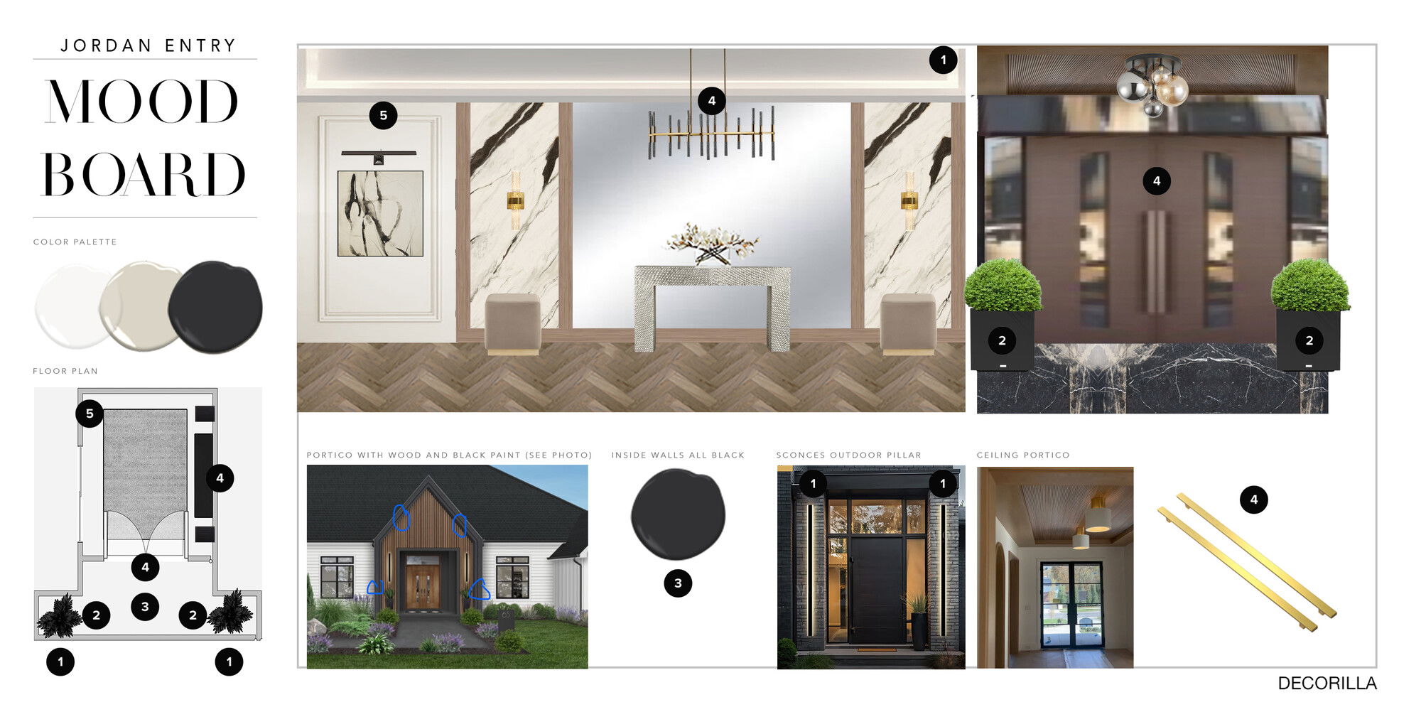 Ideas De Diseño Interior De Pasillo / Entrada De Diseñador En Línea