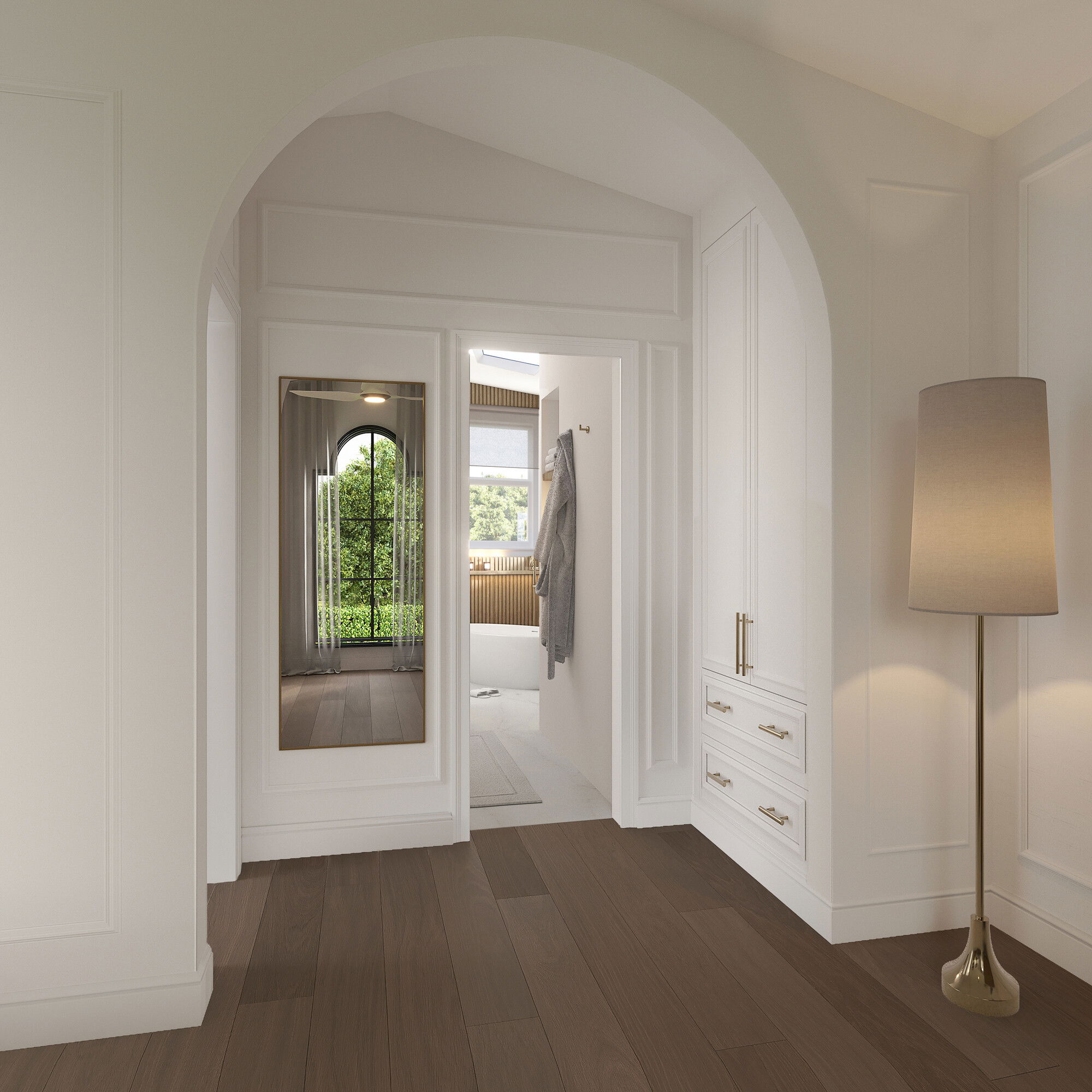 Modelo 3D de dormitorio de diseñador en línea 4
