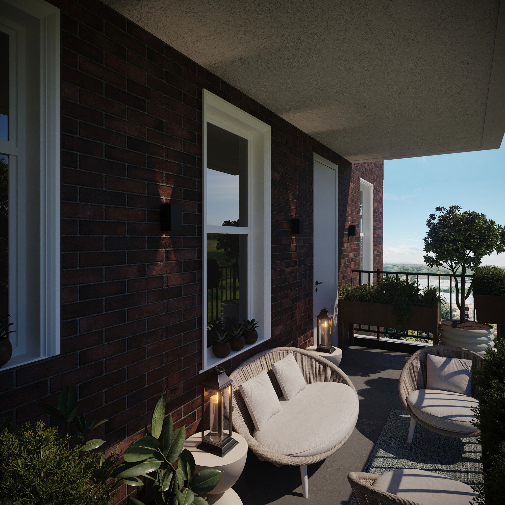 Online Designer Patio 3D Model 3