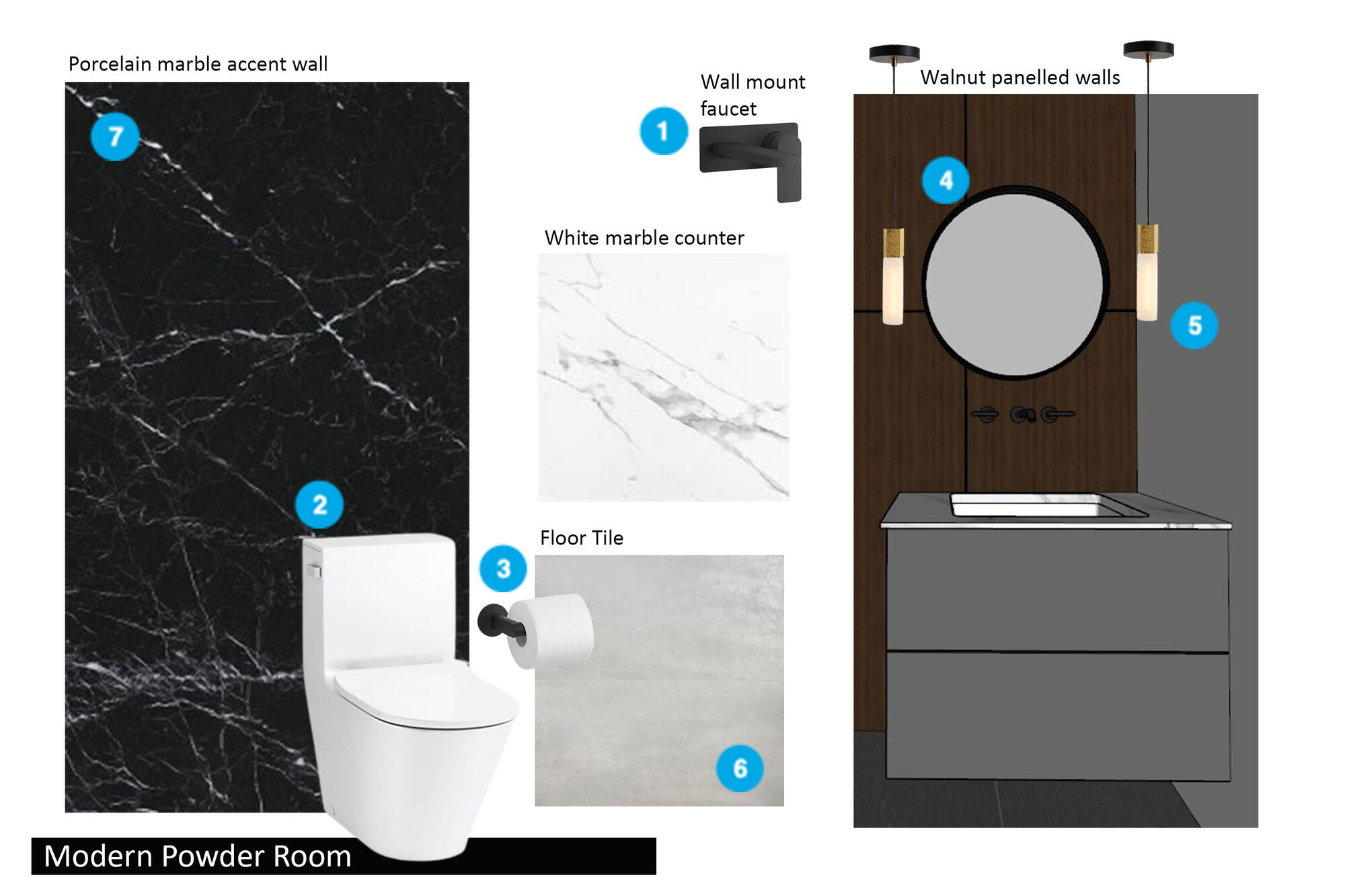 Online Designer Bathroom Floorplan