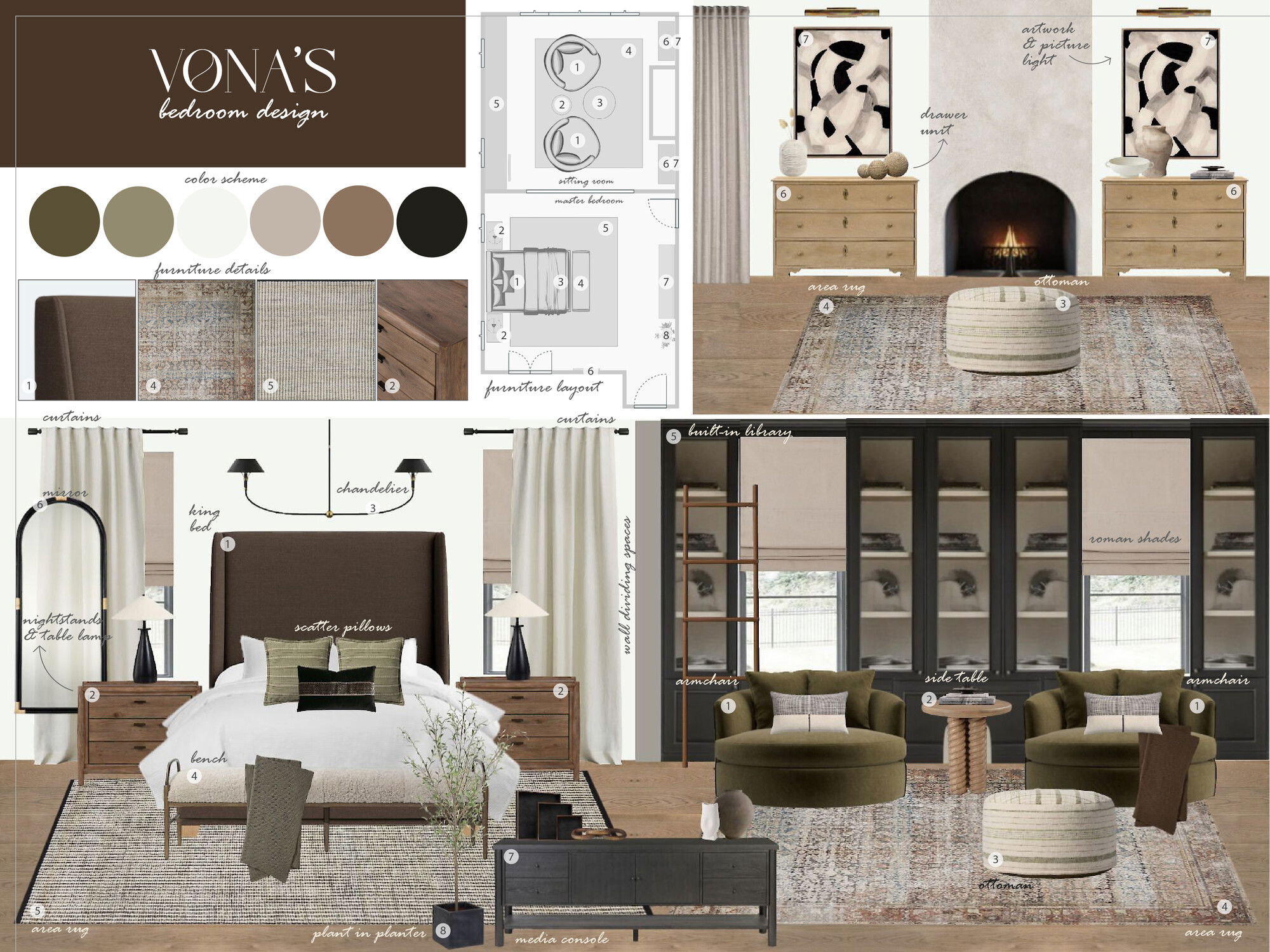 Online Designer Bedroom Interior Design Ideas
