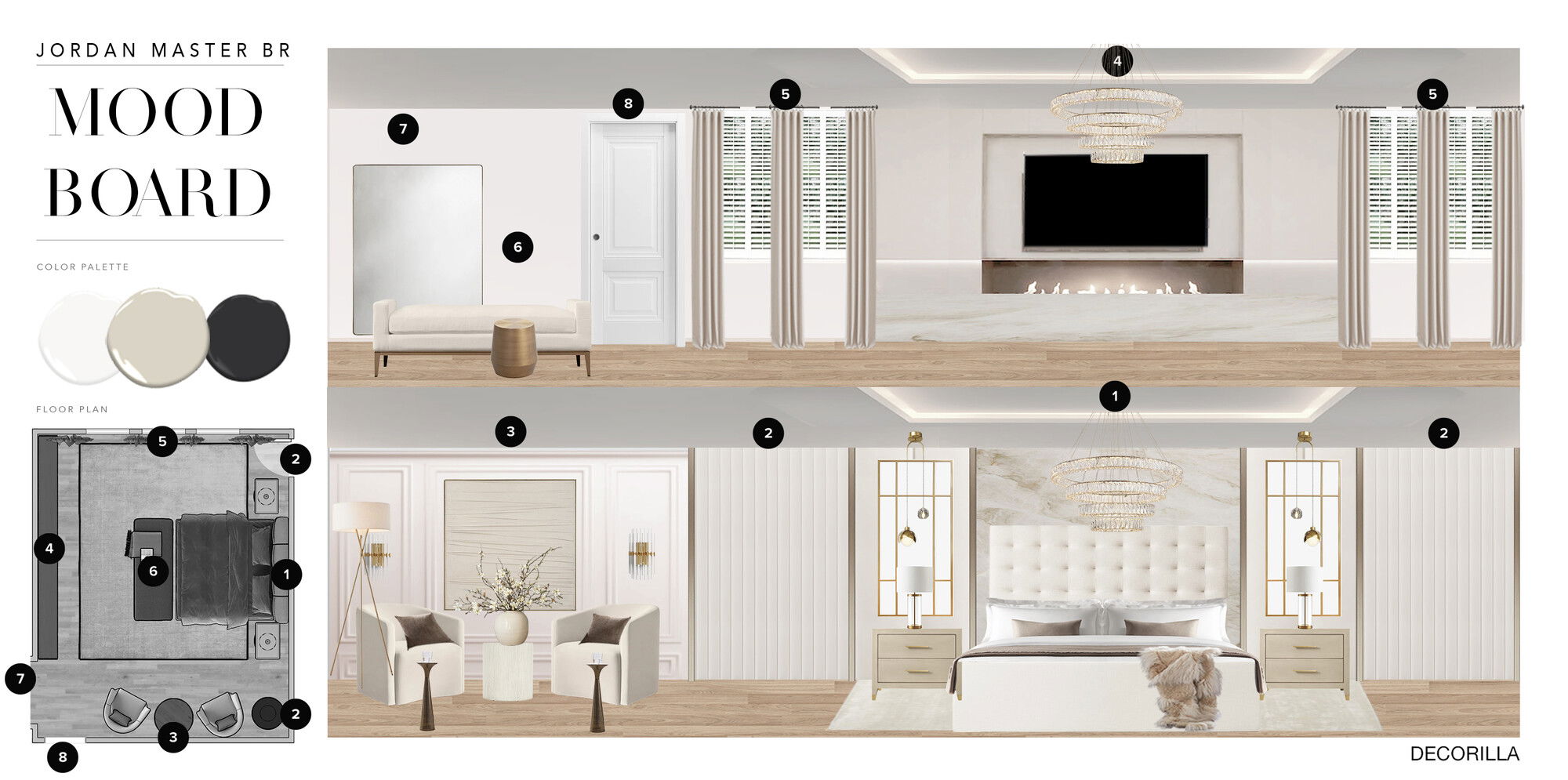Ideas de diseño interior de dormitorio en línea