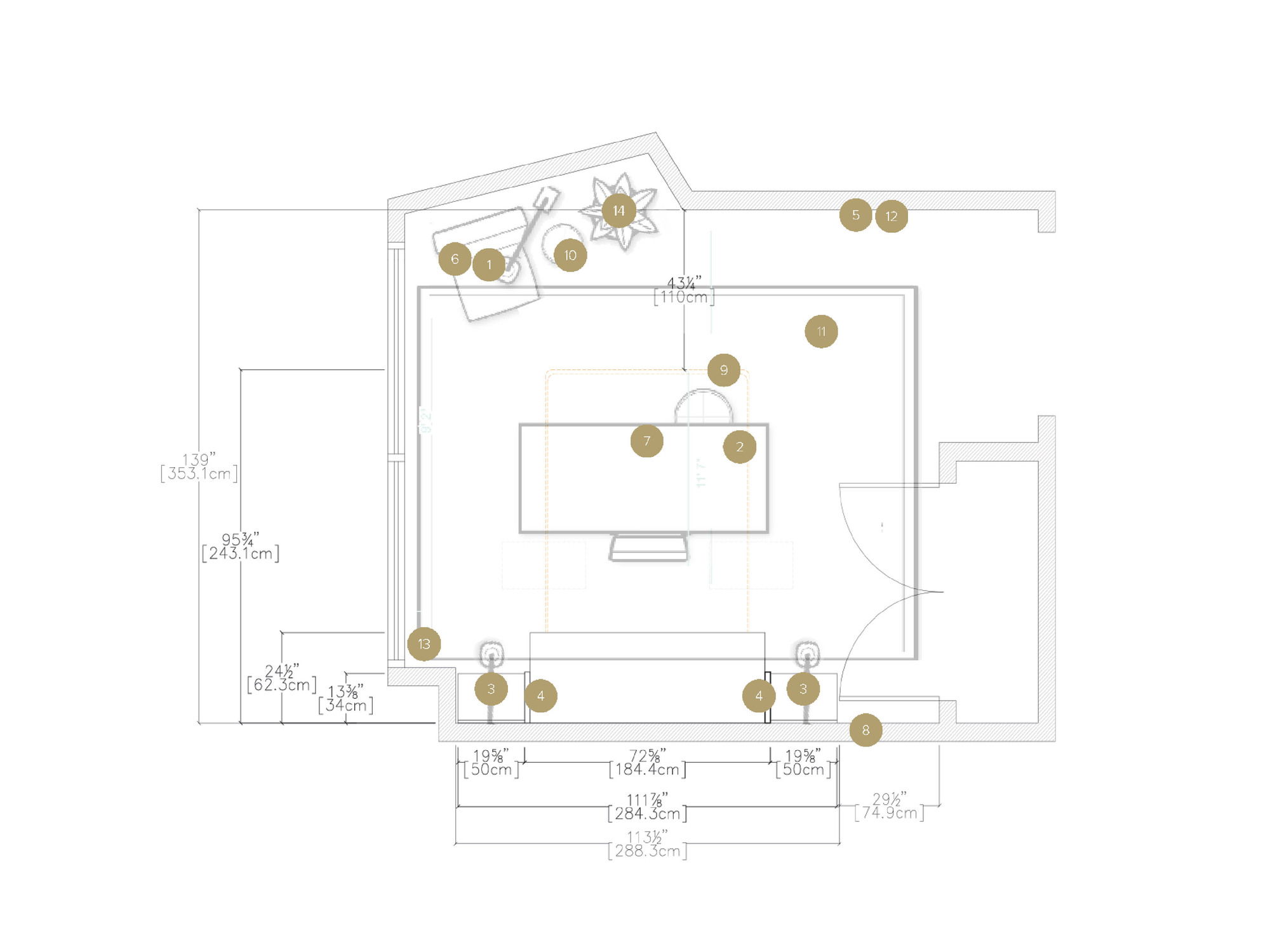 Online Designer Home/Small Office Floorplan