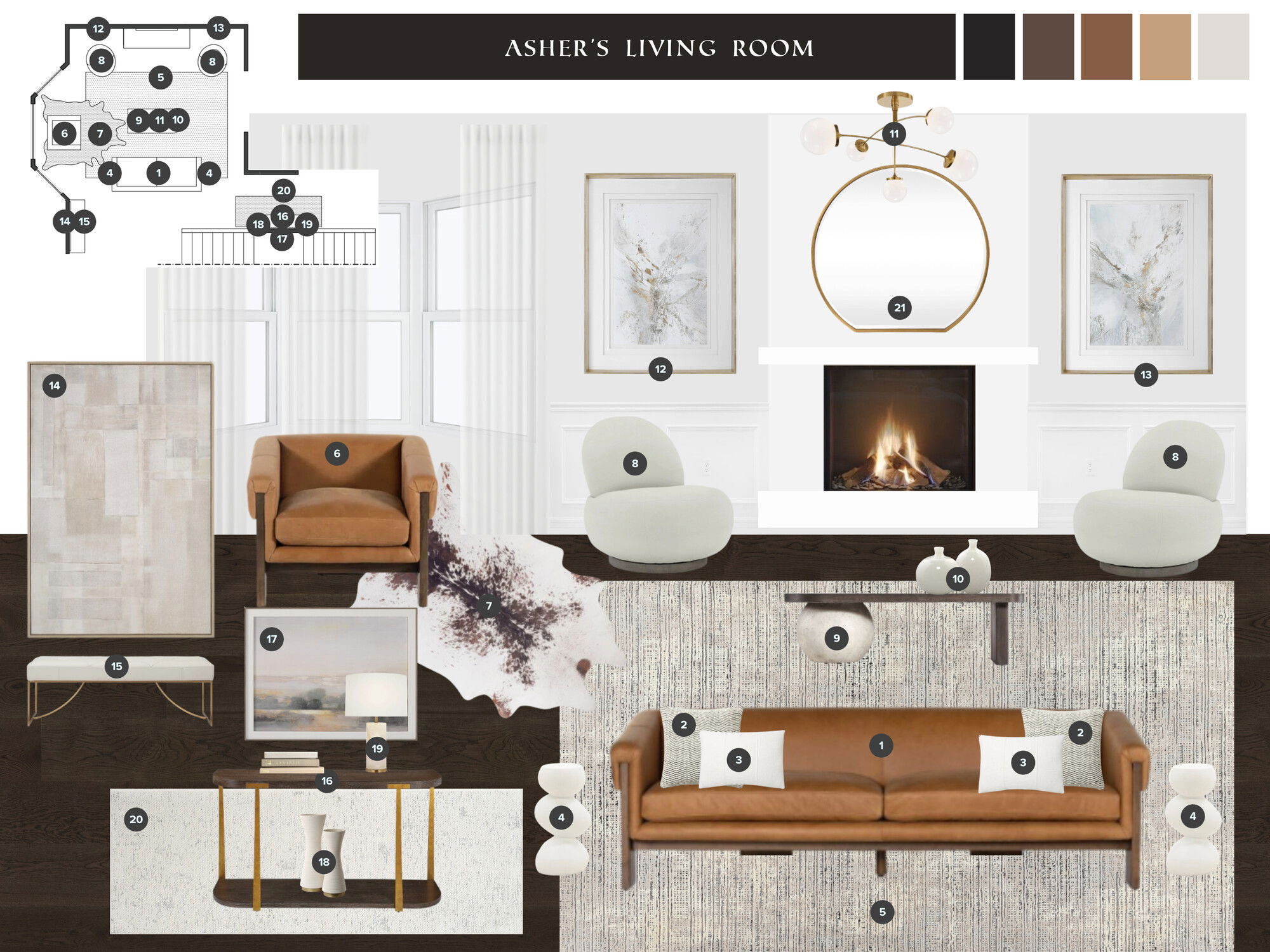 Online Designer Living Room Interior Design Ideas