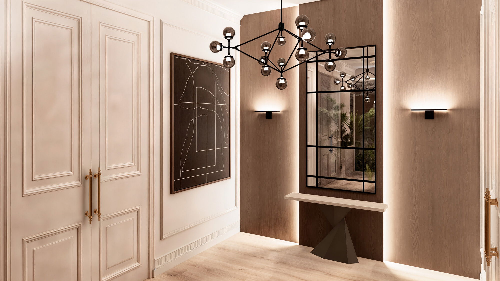Online Designer Living Room 3D Model 3