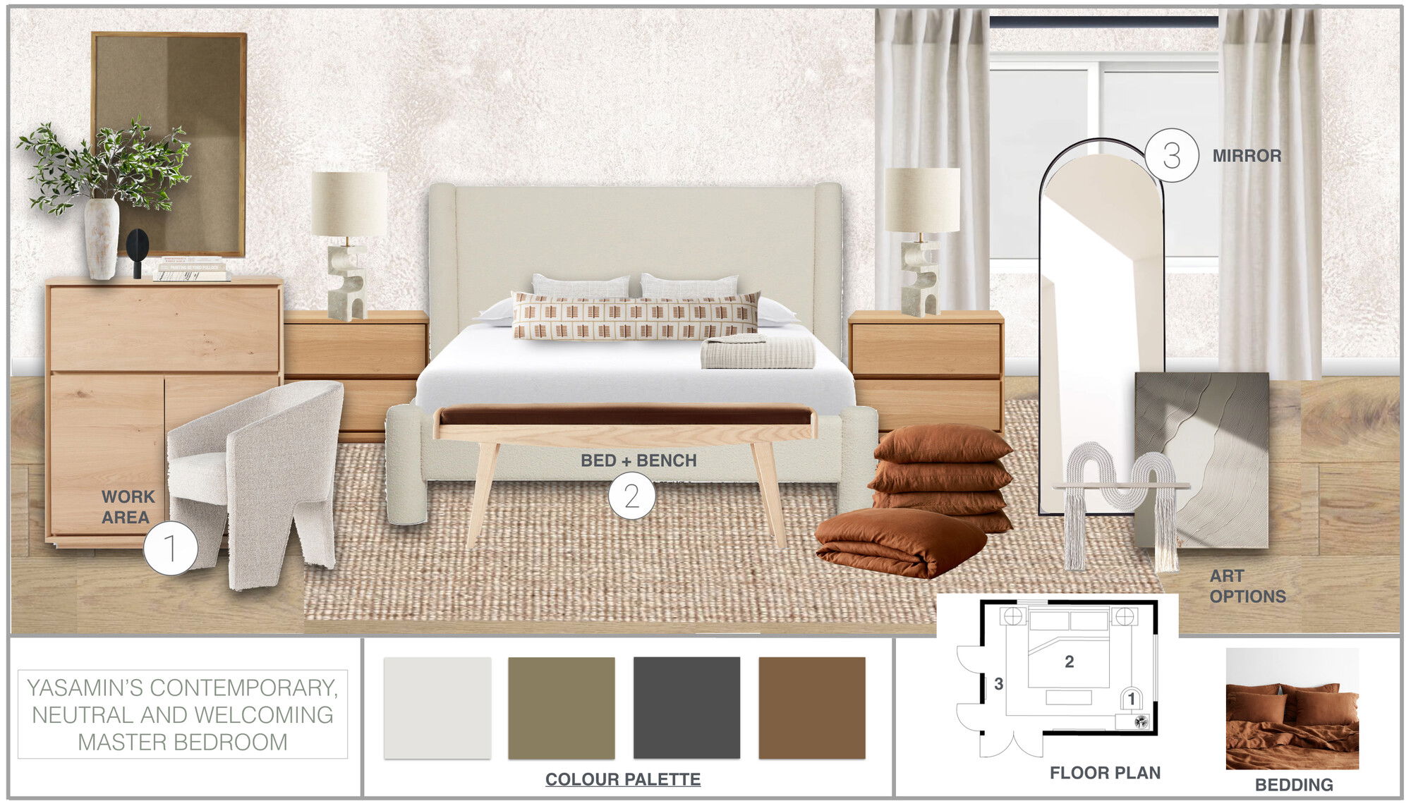 Ideas de diseño interior de dormitorio en línea
