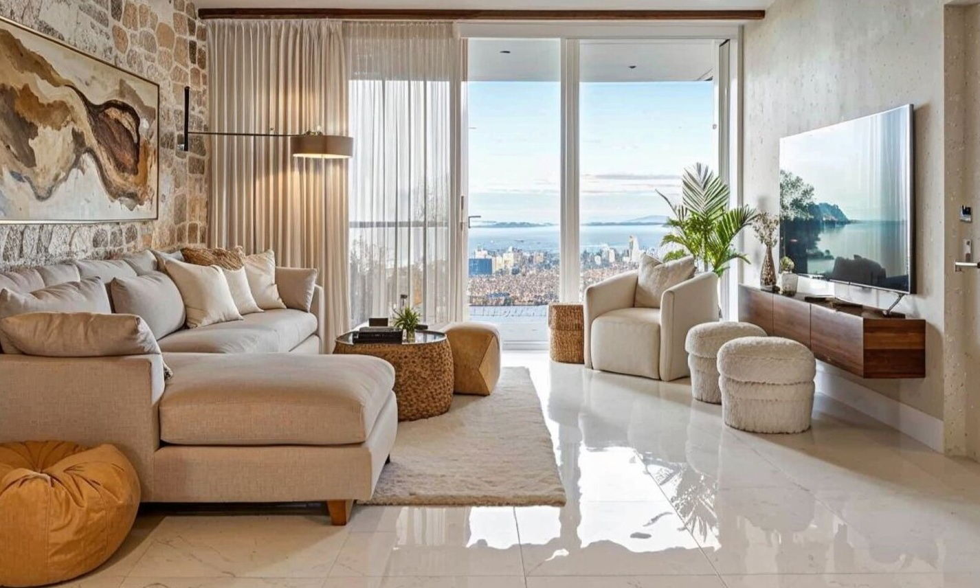 Luxurious & Relaxing Coastal Home Design by top Boca Raton interior designers