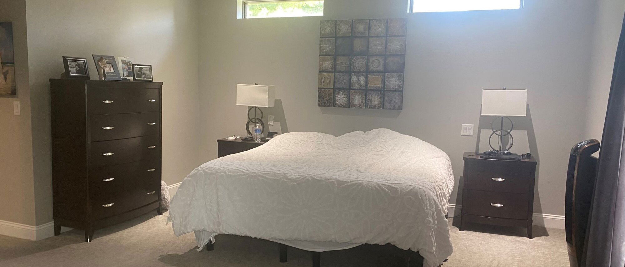 Contemporary Glam Bedroom Renovation- Before Photo