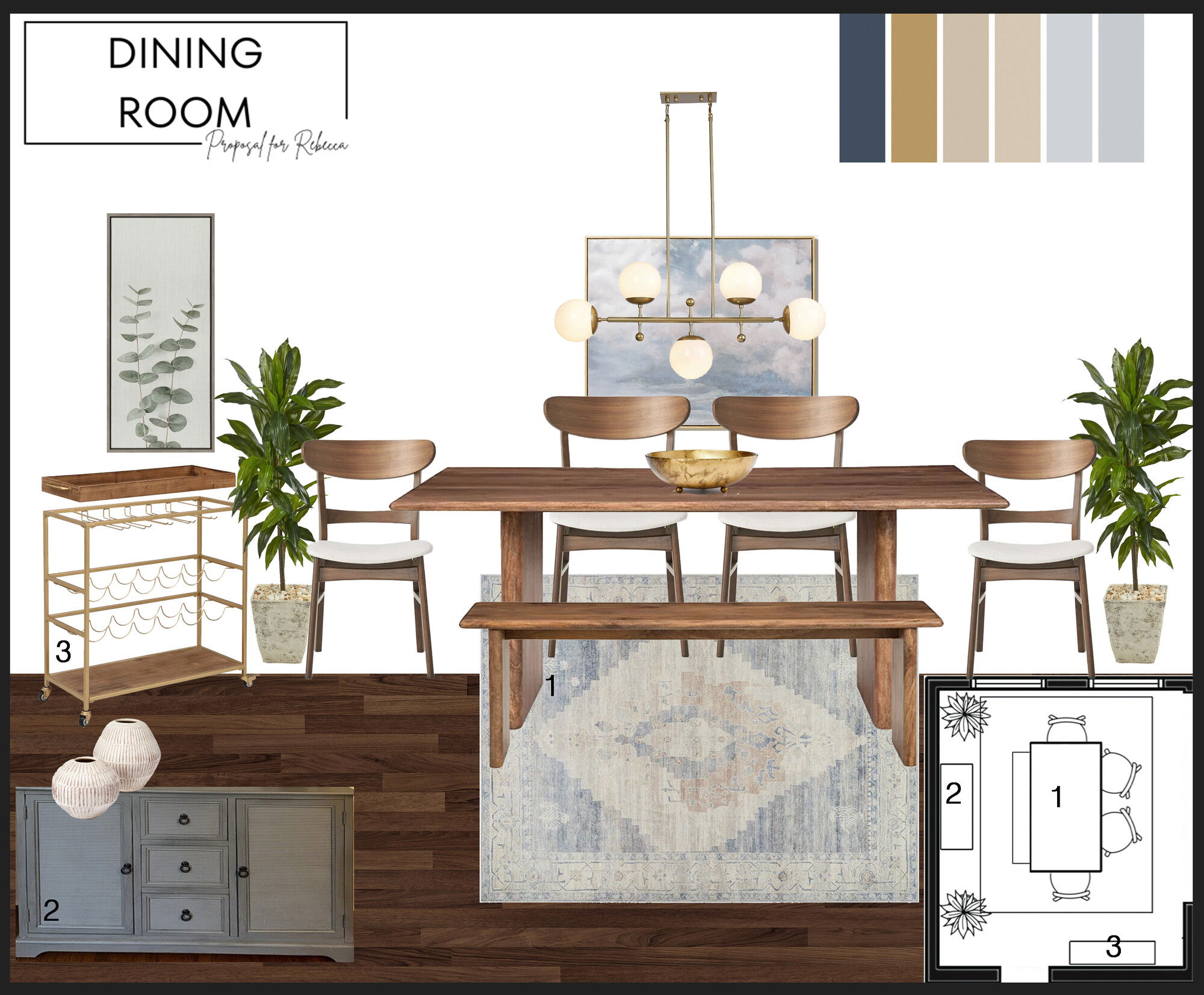 Online Designer Dining Room Interior Design Ideas