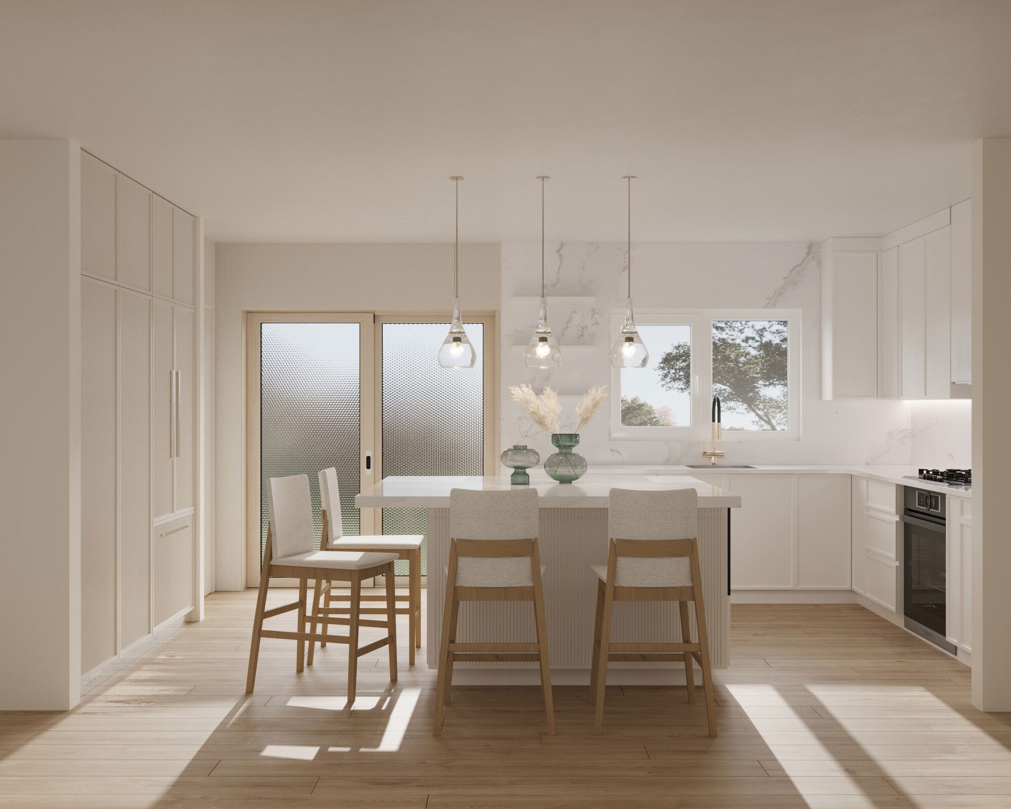 Online Designer Kitchen 3D Model 1