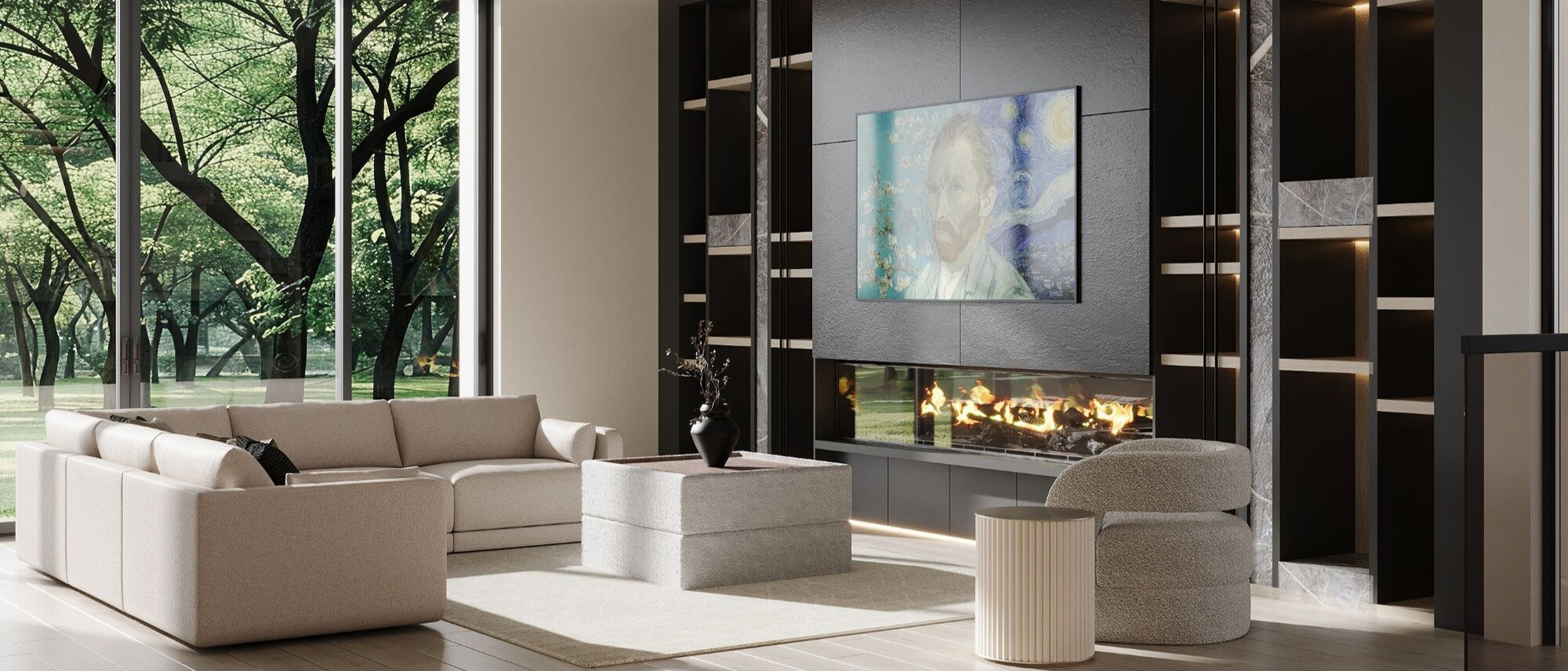 Sleek and Modern Home Remodel by affordable El Monte interior designers