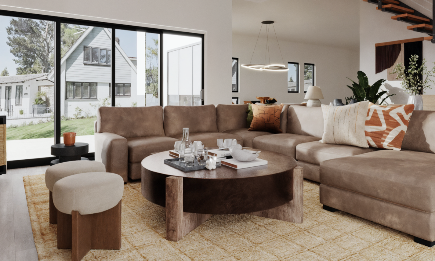 Modern Fresh & Comfortable Nature-Inspired Home by affordable San Antonio interior designers