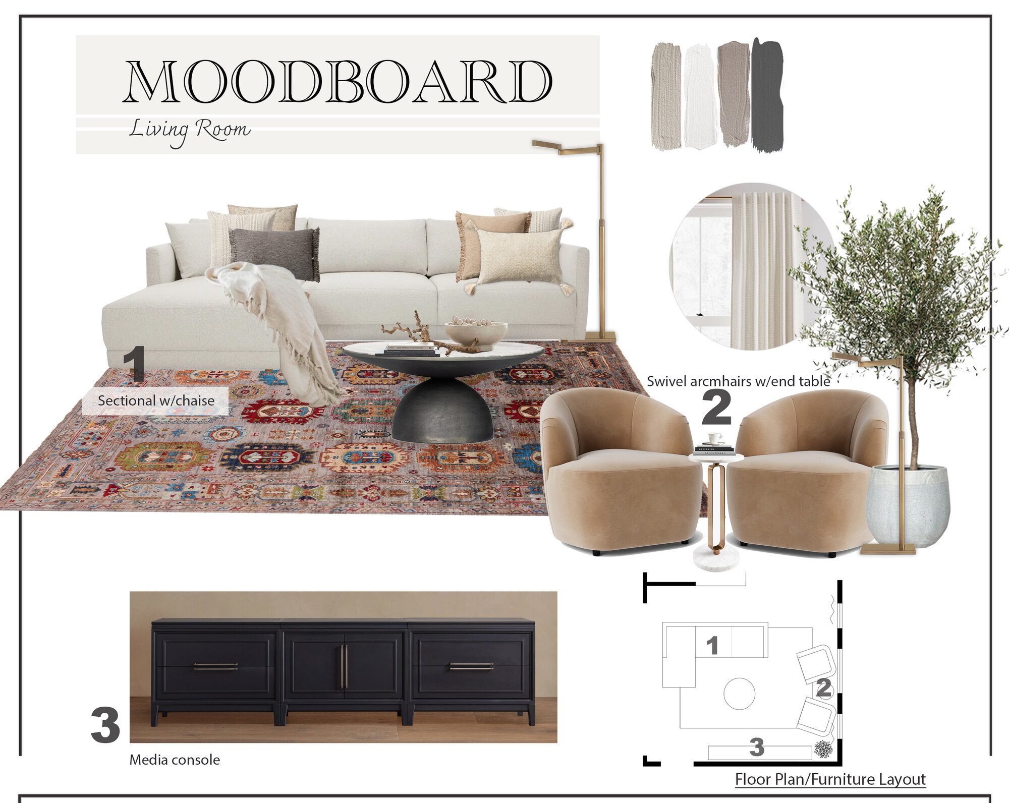 Online Designer Living Room Interior Design Ideas