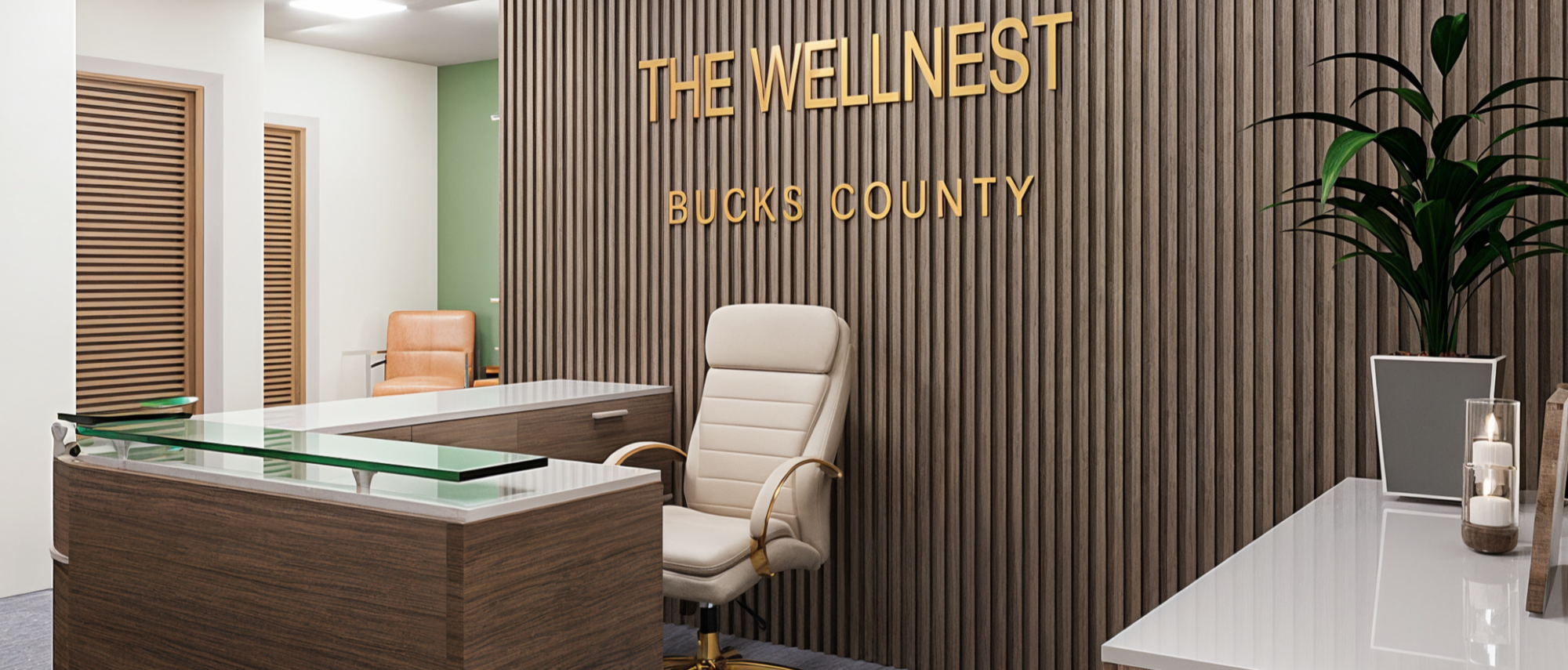 Unique Modern Wellness Design with Harmonic Egg- After Rendering