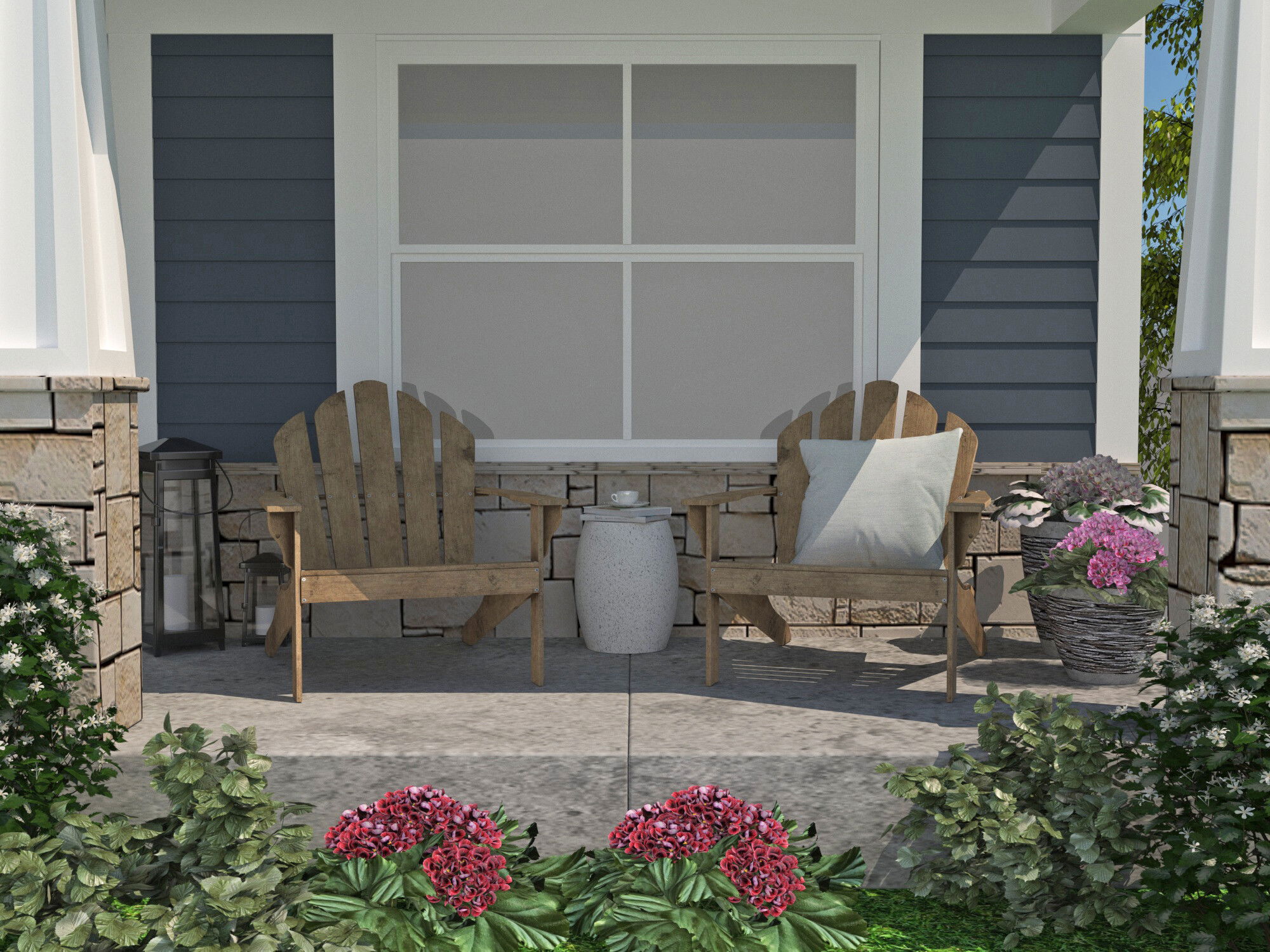 Online Designer Patio 3D Model 7