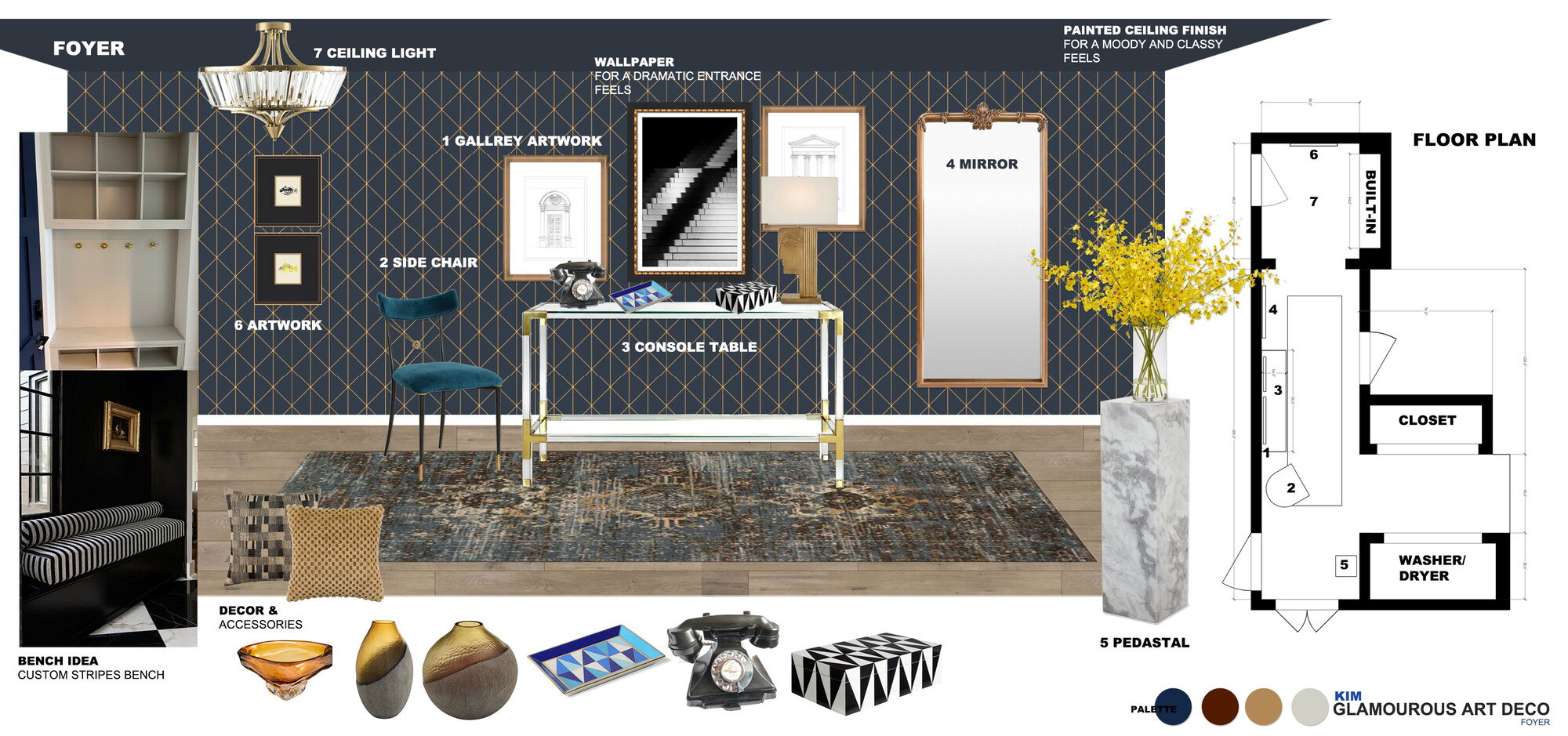 Online Designer Hallway/Entry Interior Design Ideas