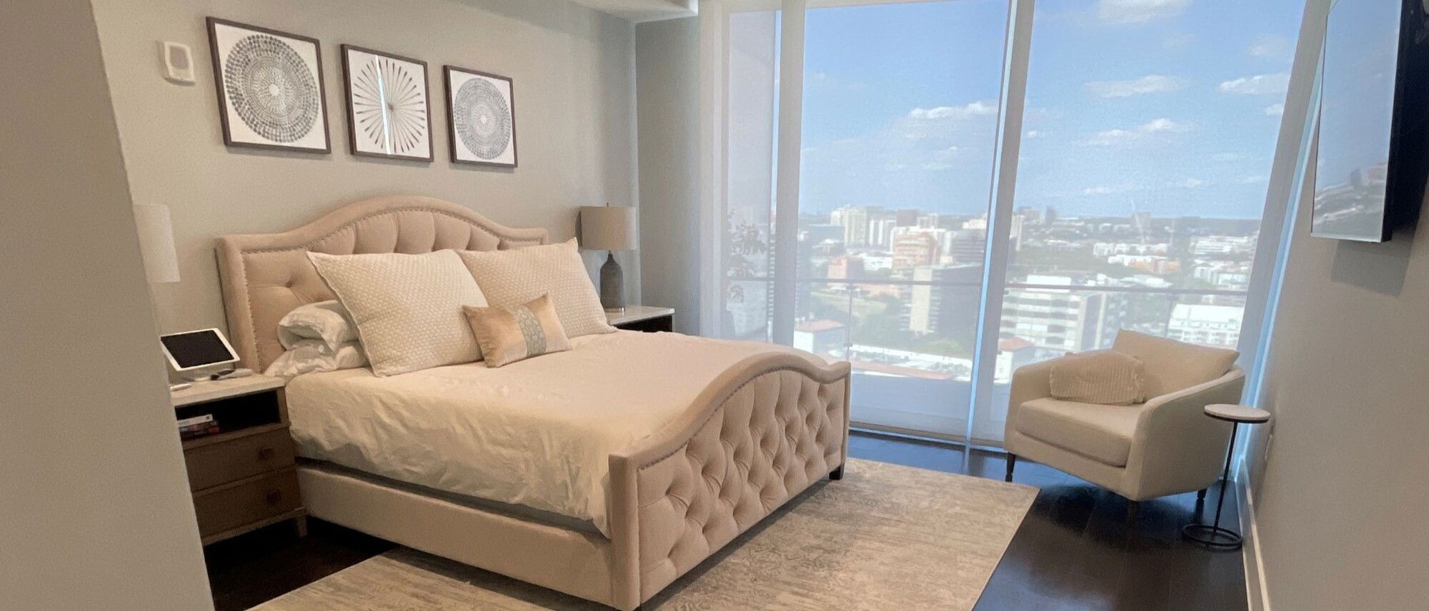 Contemporary and Relaxing Bedroom Remodel- Before Photo