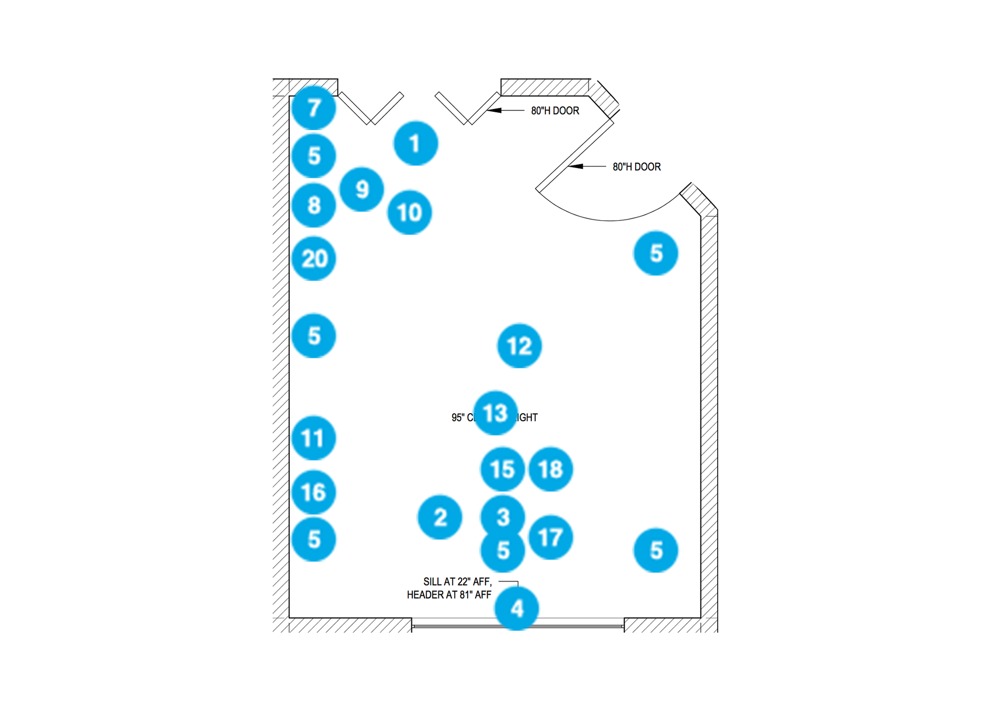 Plano del Dormitorio del Diseñador en Línea