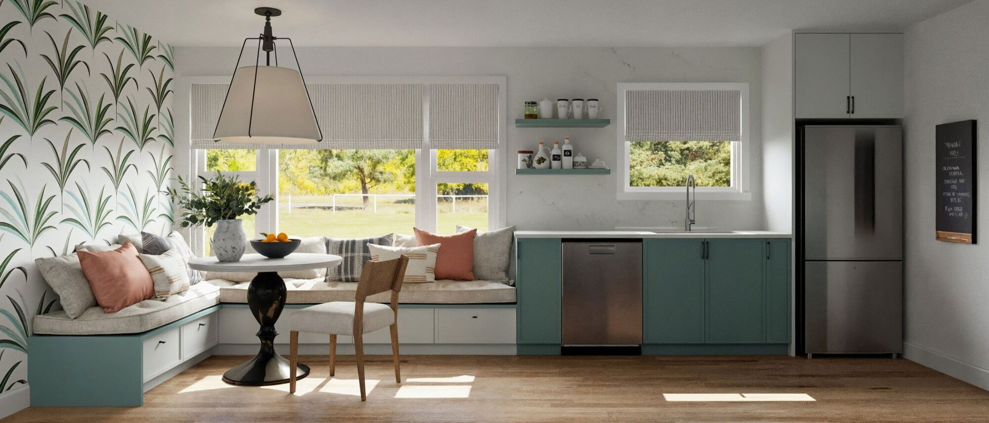 Eat in Family Kitchen Interior Design