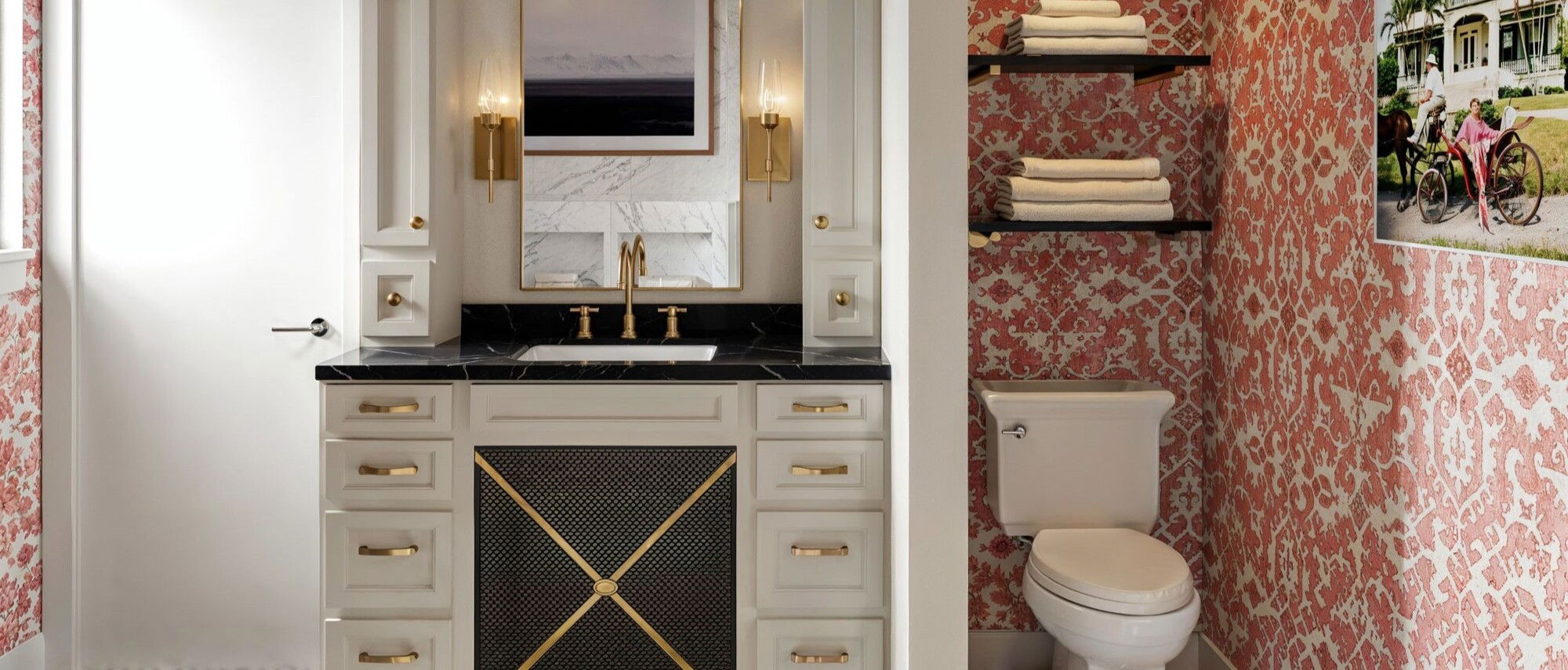 Amazing Modern Bathroom Renovation by top Lewisville interior designers