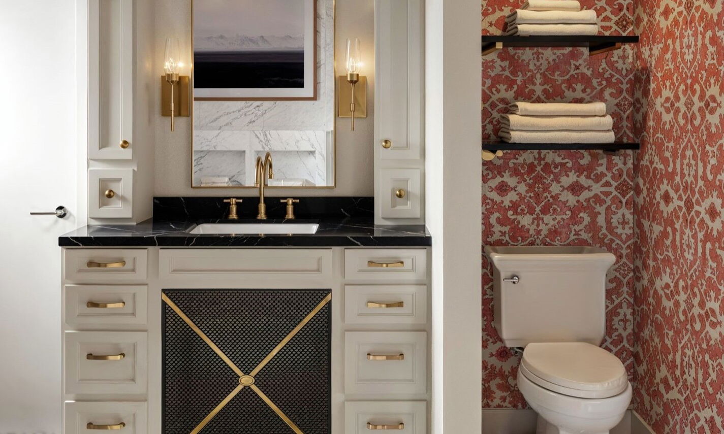 Amazing Modern Bathroom Renovation by top Richardson interior designers